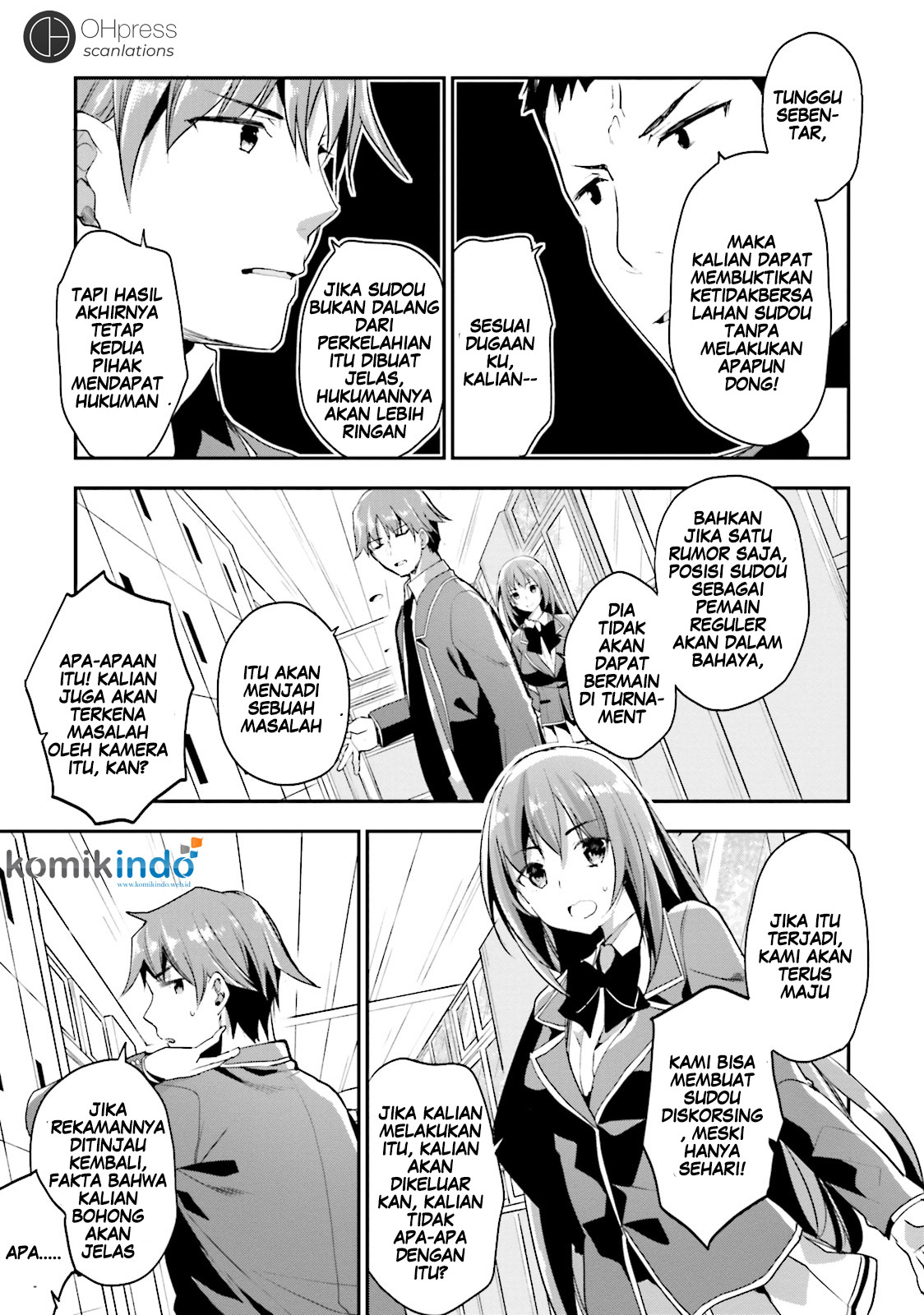 Youkoso Jitsuryoku Shijou Shugi no Kyoushitsu e Chapter 14 Gambar 25