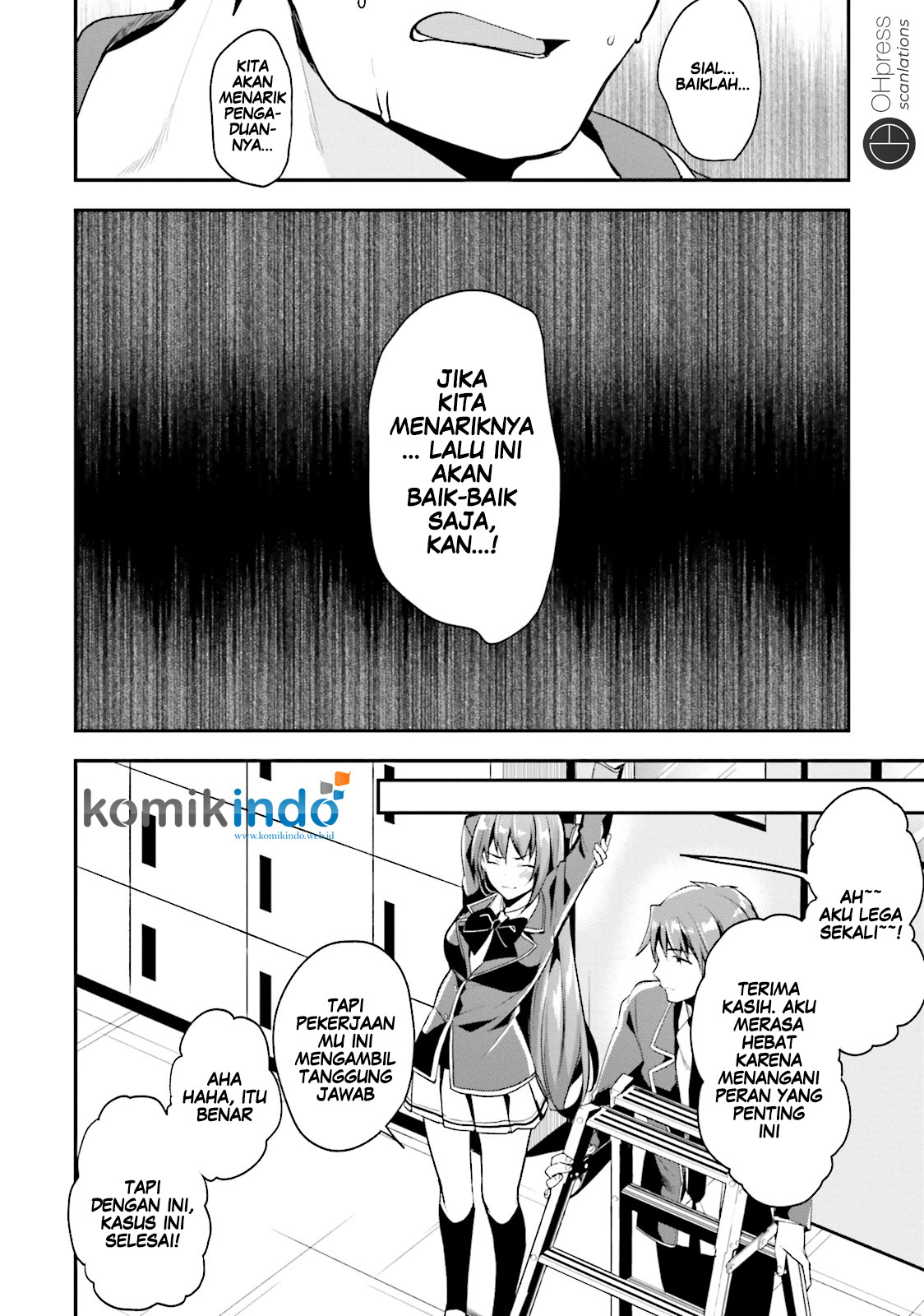 Youkoso Jitsuryoku Shijou Shugi no Kyoushitsu e Chapter 14 Gambar 28
