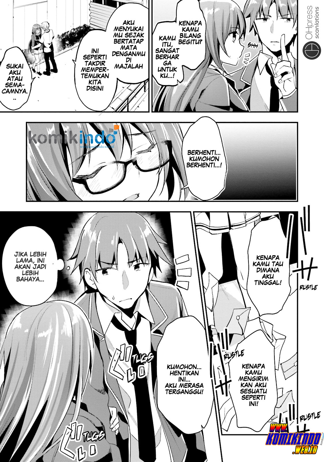Youkoso Jitsuryoku Shijou Shugi no Kyoushitsu e Chapter 14 Gambar 33