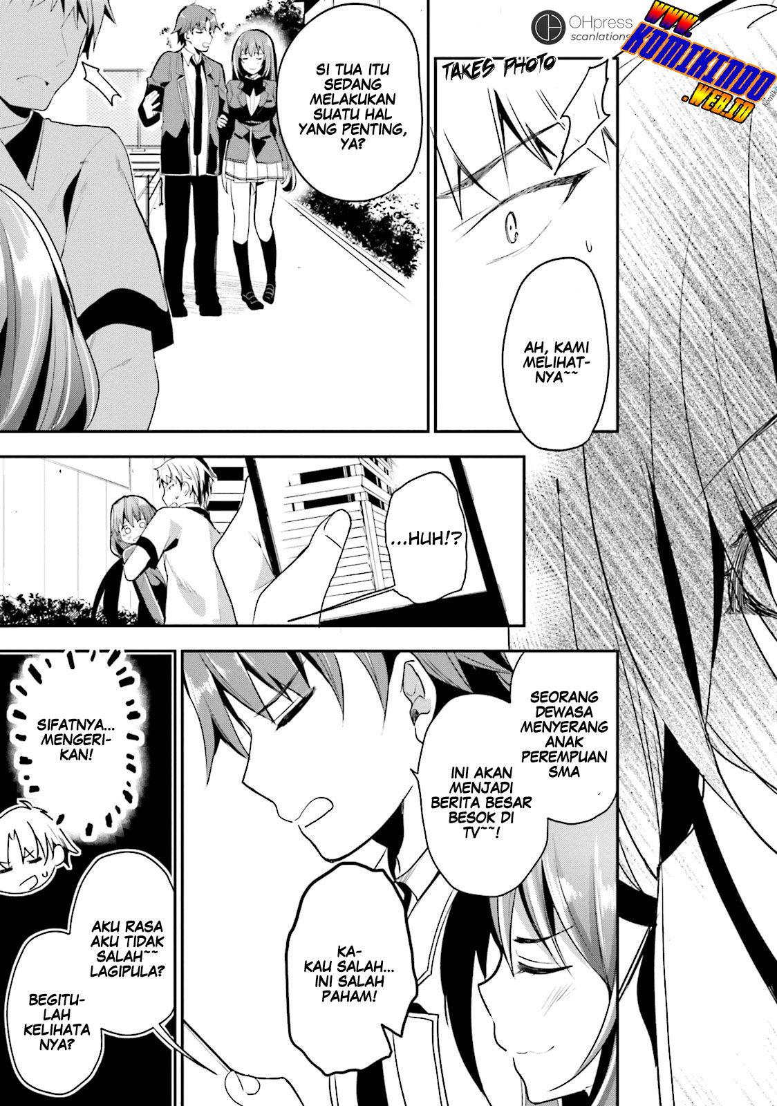 Youkoso Jitsuryoku Shijou Shugi no Kyoushitsu e Chapter 14 Gambar 35