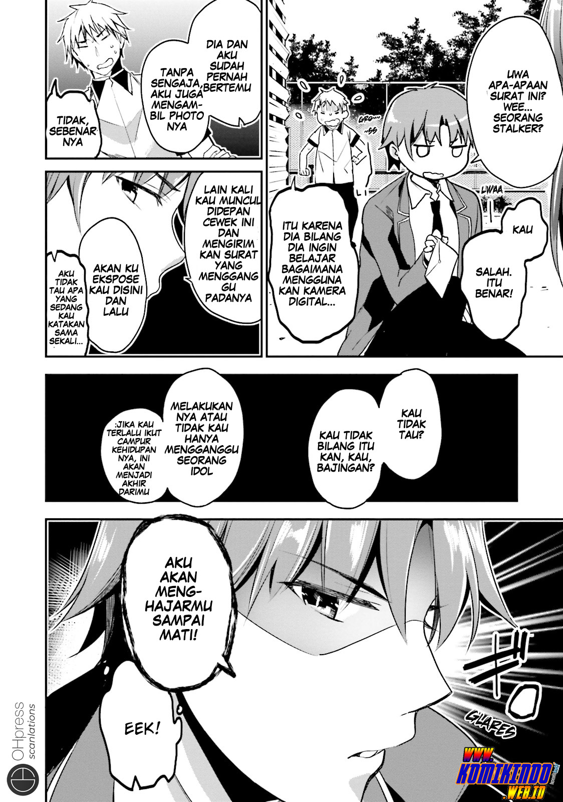 Youkoso Jitsuryoku Shijou Shugi no Kyoushitsu e Chapter 14 Gambar 36
