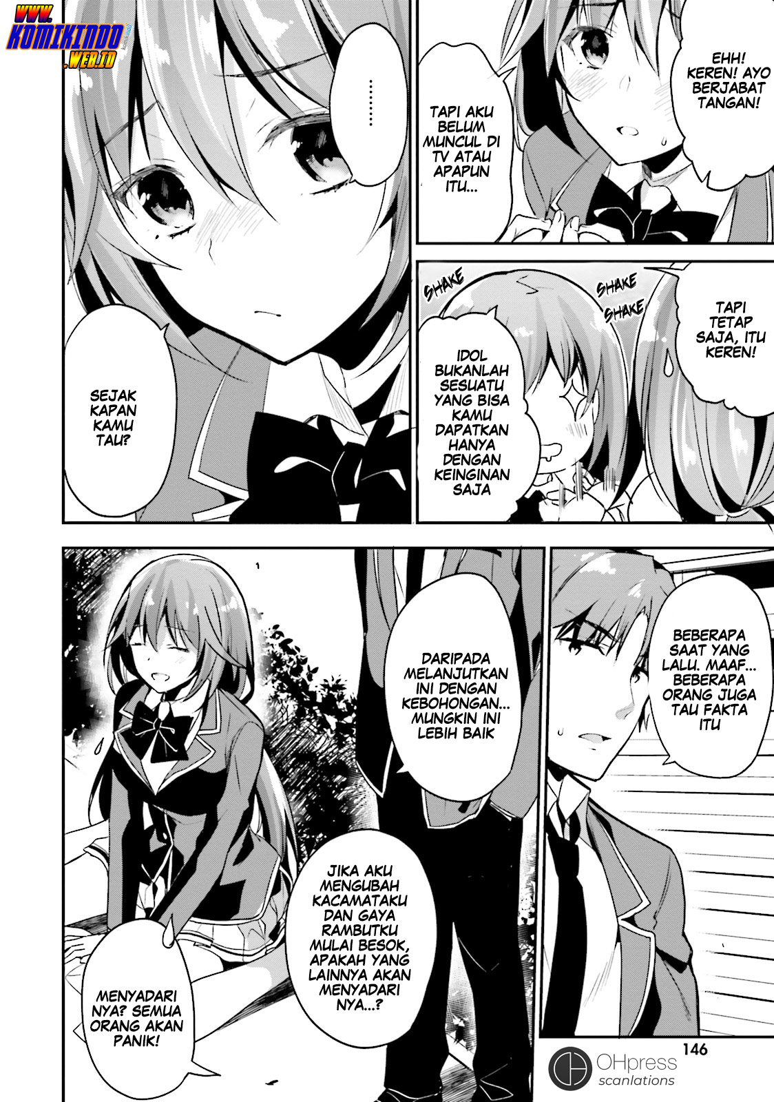 Youkoso Jitsuryoku Shijou Shugi no Kyoushitsu e Chapter 14 Gambar 38