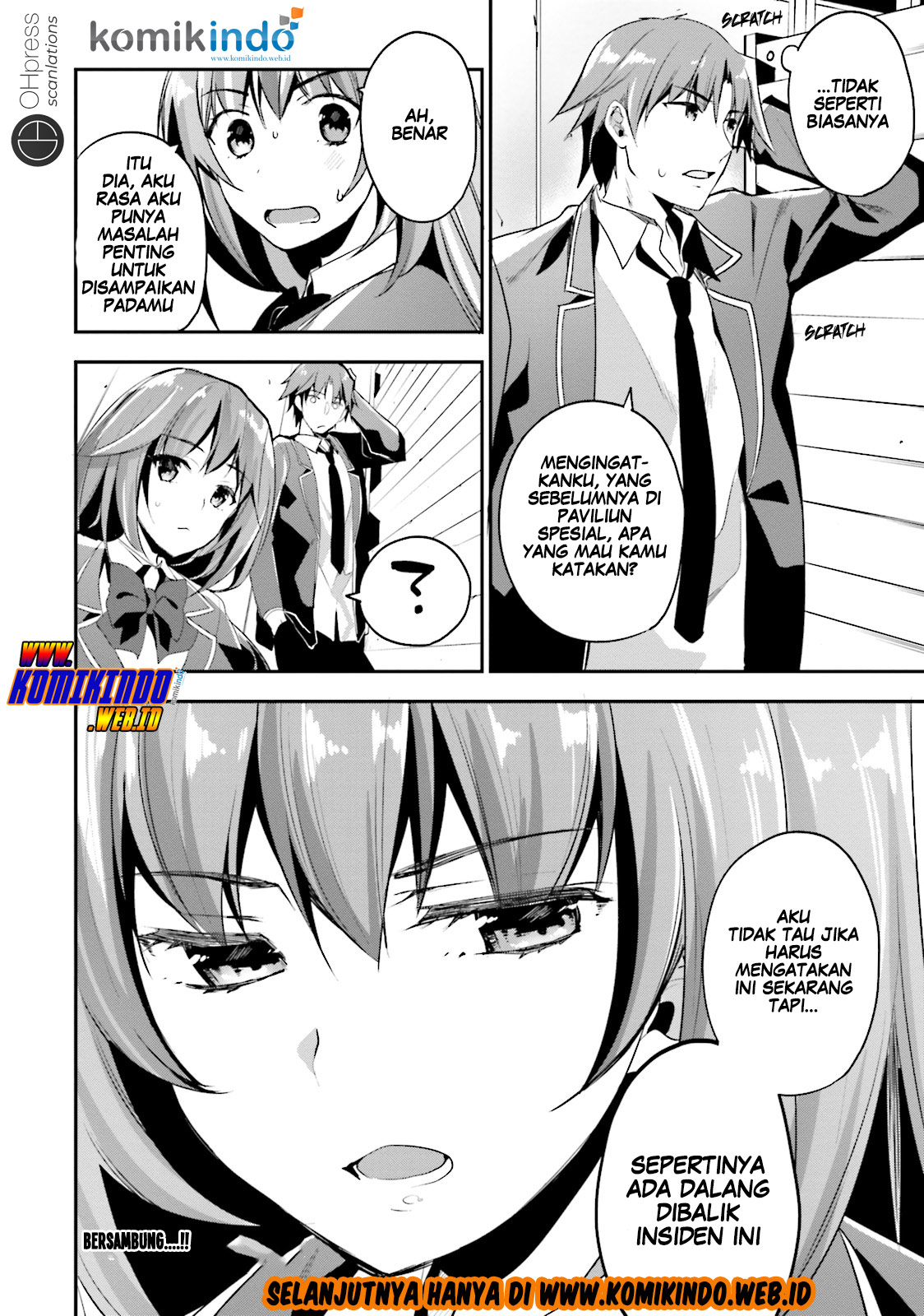 Youkoso Jitsuryoku Shijou Shugi no Kyoushitsu e Chapter 14 Gambar 40