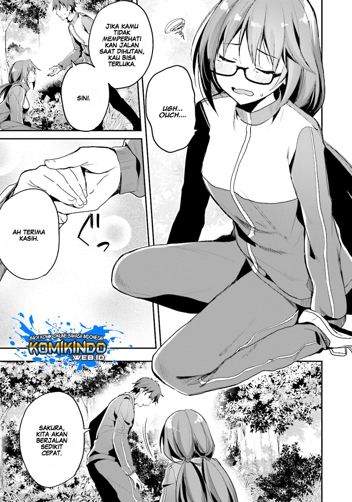 Youkoso Jitsuryoku Shijou Shugi no Kyoushitsu e Chapter 17 Gambar 24