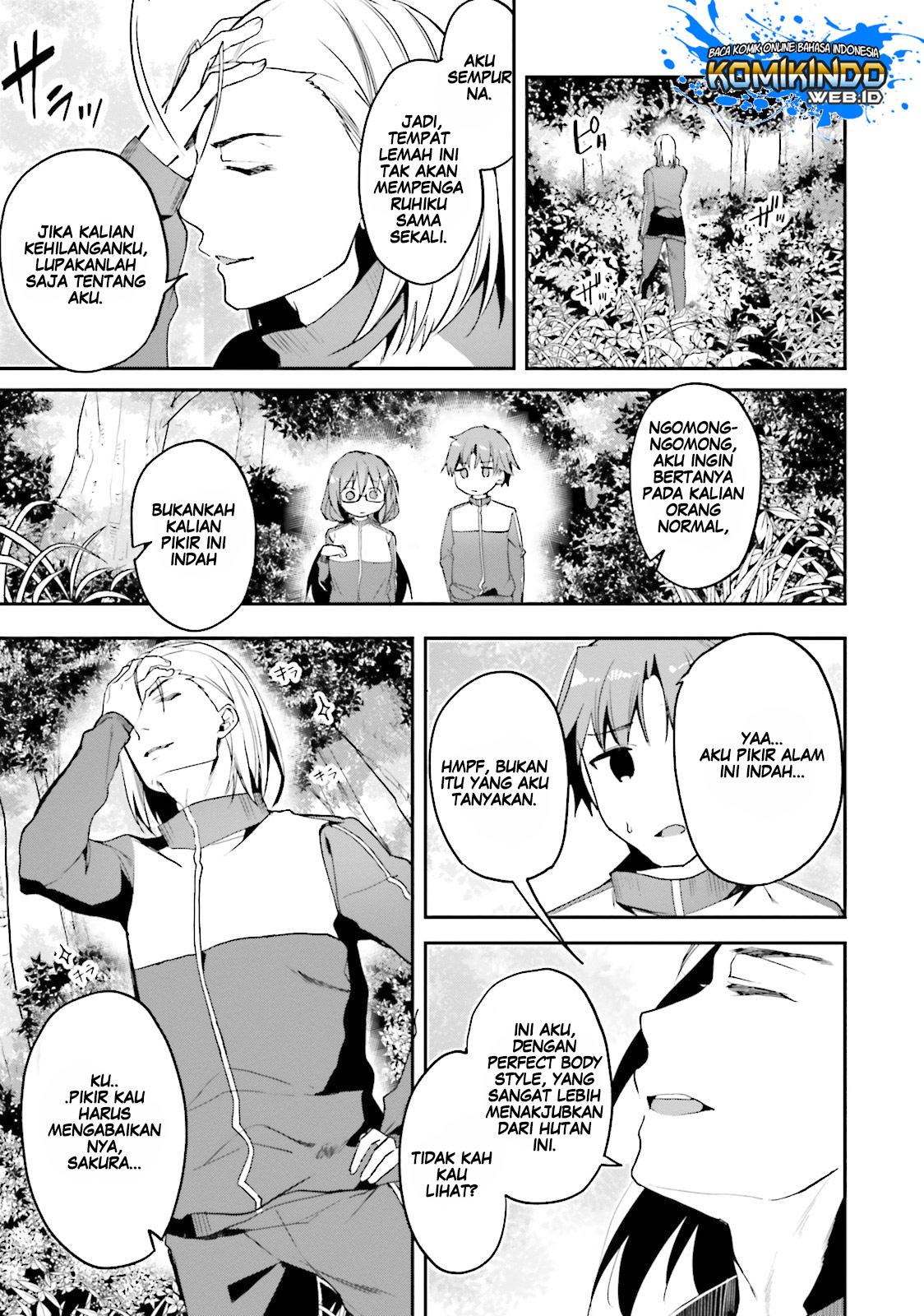 Youkoso Jitsuryoku Shijou Shugi no Kyoushitsu e Chapter 17 Gambar 26