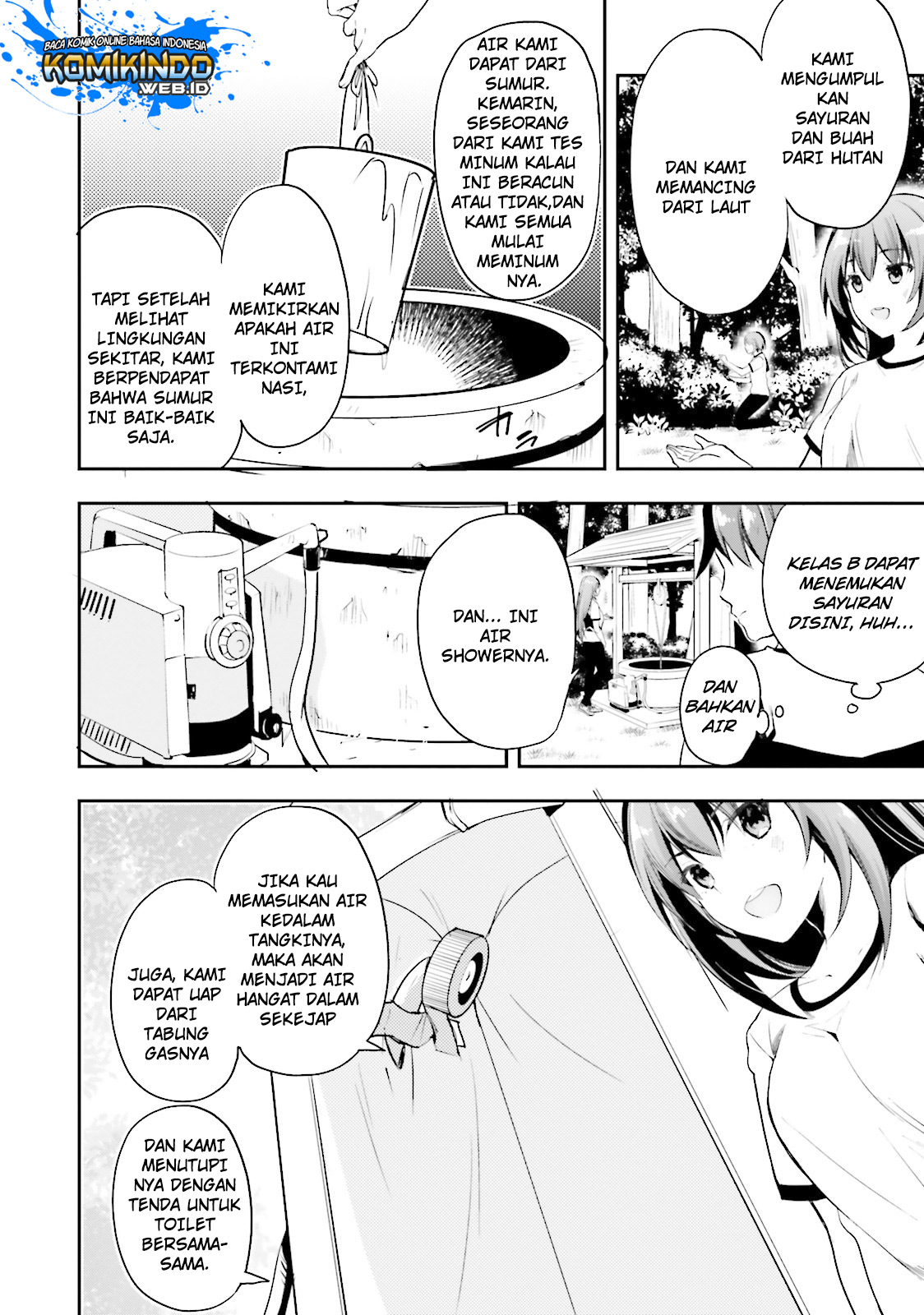 Youkoso Jitsuryoku Shijou Shugi no Kyoushitsu e Chapter 19 Gambar 23