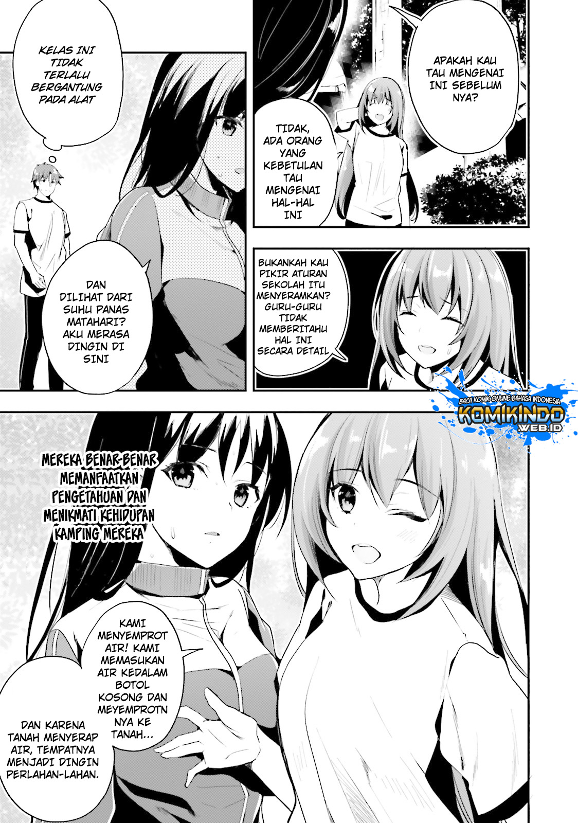 Youkoso Jitsuryoku Shijou Shugi no Kyoushitsu e Chapter 19 Gambar 24
