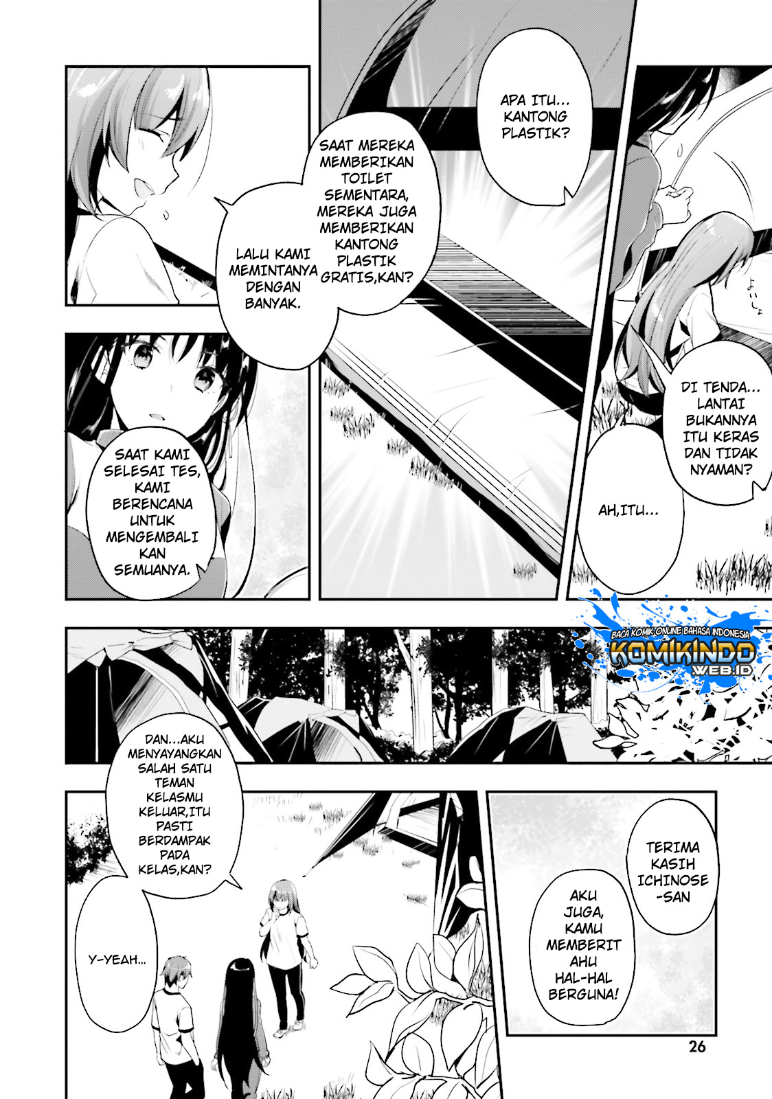 Youkoso Jitsuryoku Shijou Shugi no Kyoushitsu e Chapter 19 Gambar 25