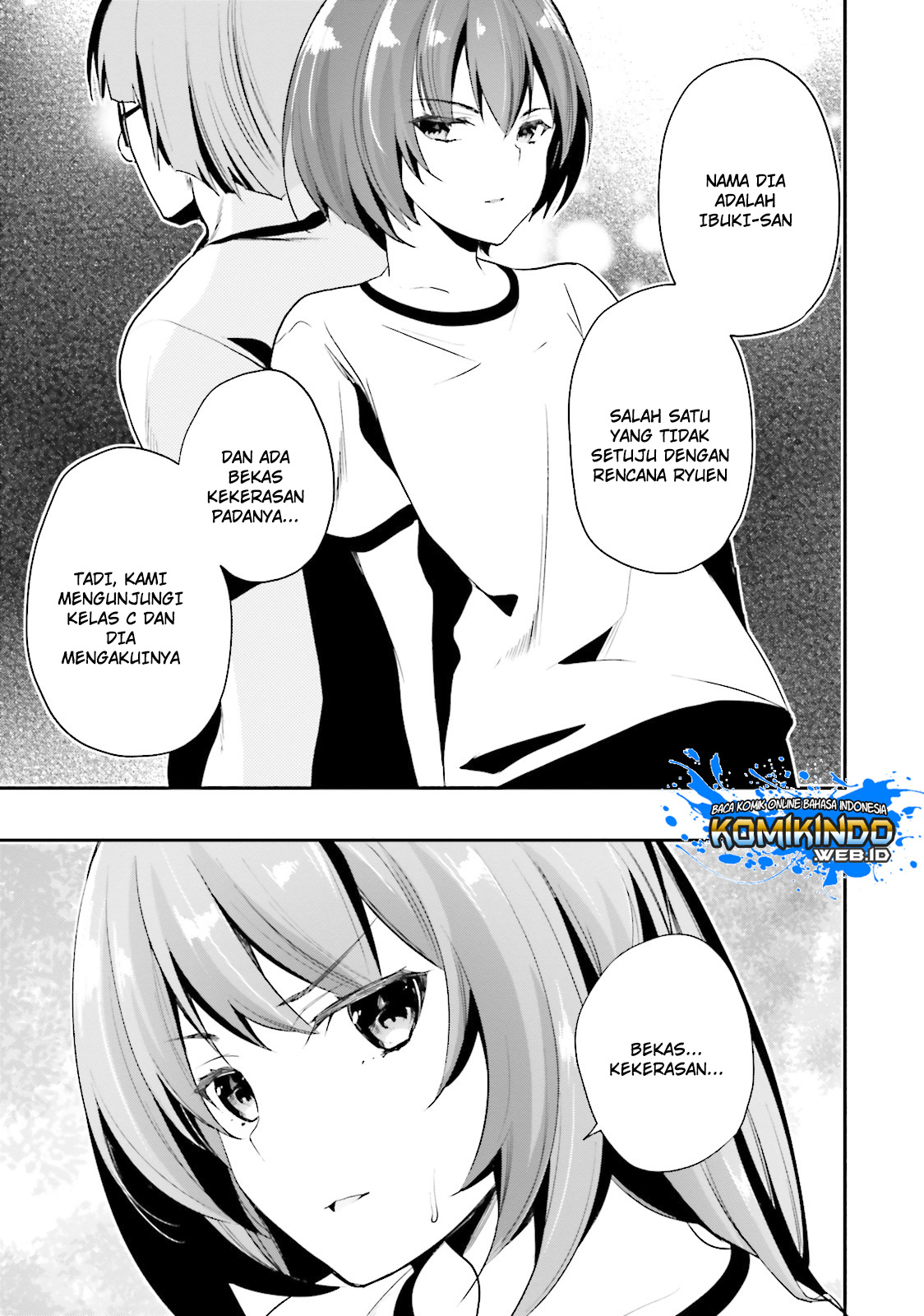 Youkoso Jitsuryoku Shijou Shugi no Kyoushitsu e Chapter 19 Gambar 28