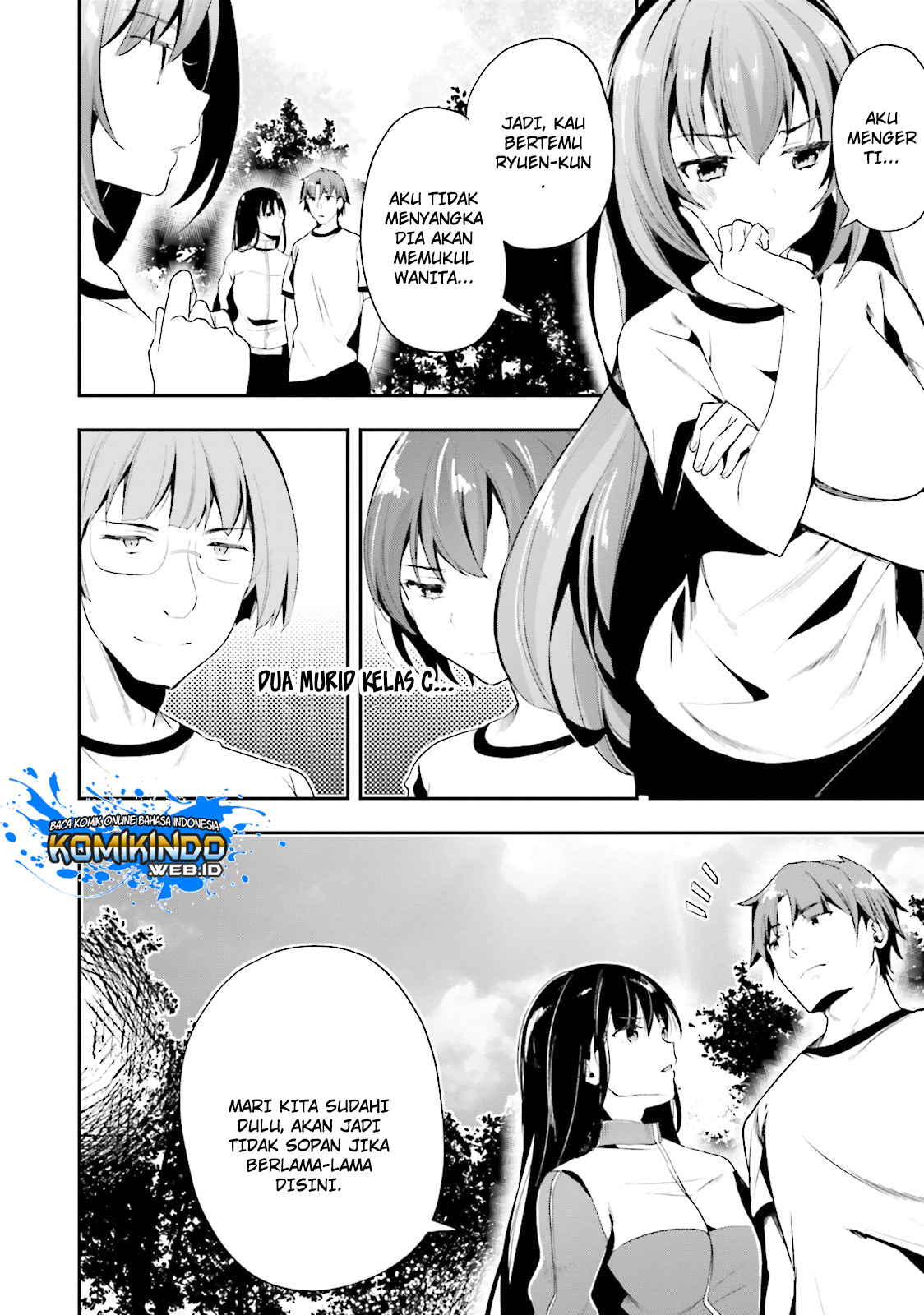 Youkoso Jitsuryoku Shijou Shugi no Kyoushitsu e Chapter 19 Gambar 29