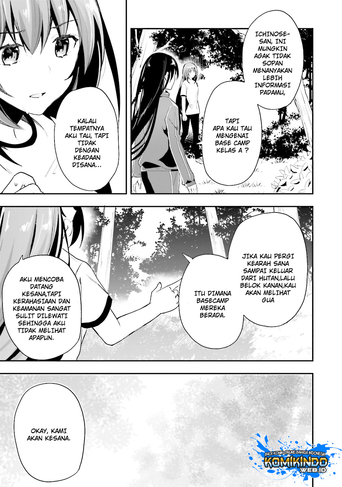 Youkoso Jitsuryoku Shijou Shugi no Kyoushitsu e Chapter 19 Gambar 30