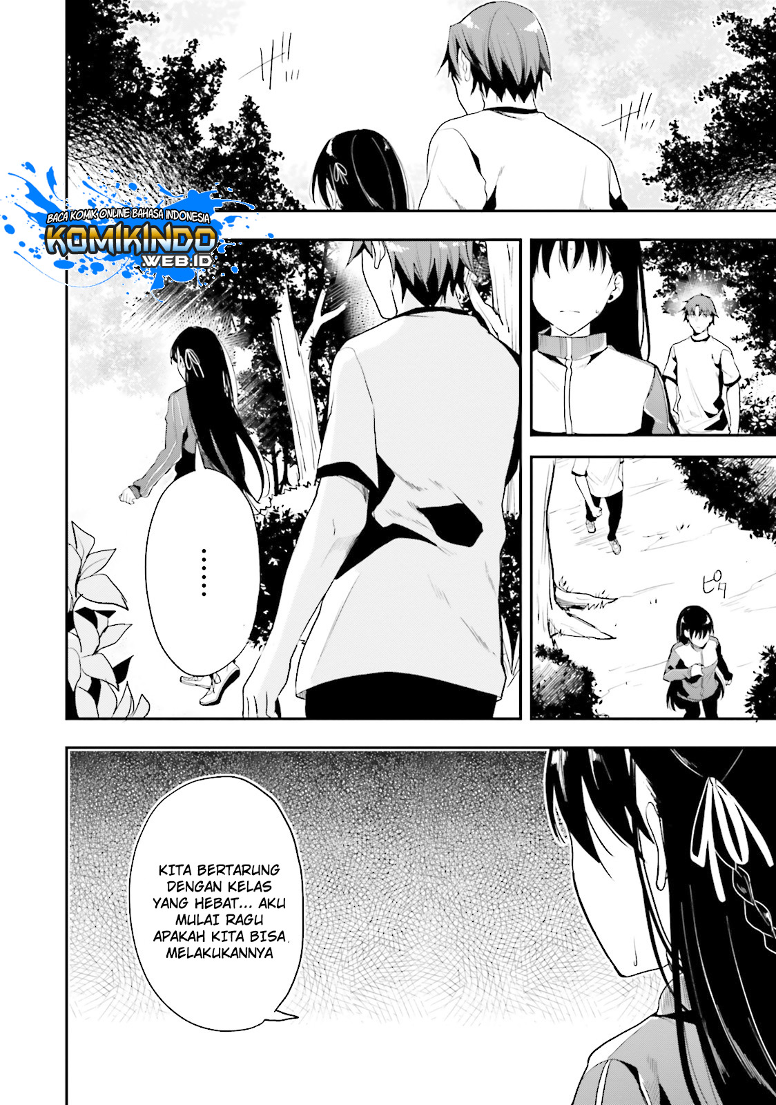Youkoso Jitsuryoku Shijou Shugi no Kyoushitsu e Chapter 19 Gambar 31