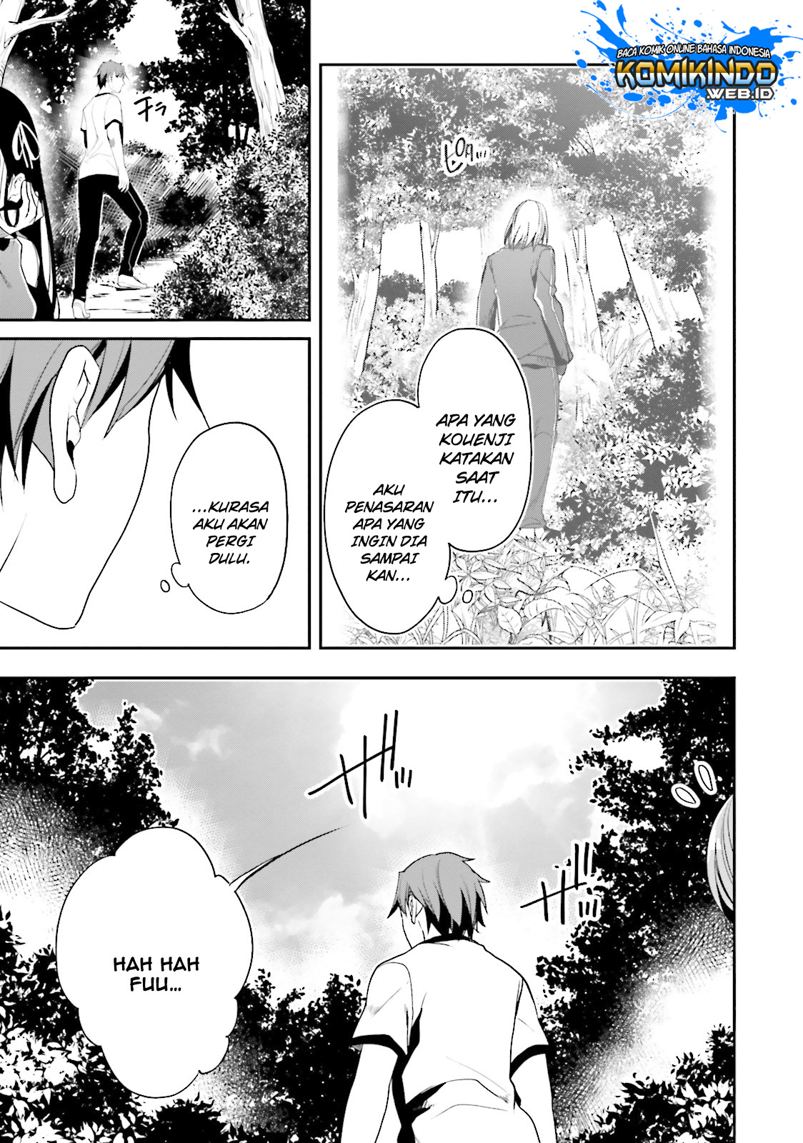 Youkoso Jitsuryoku Shijou Shugi no Kyoushitsu e Chapter 19 Gambar 34