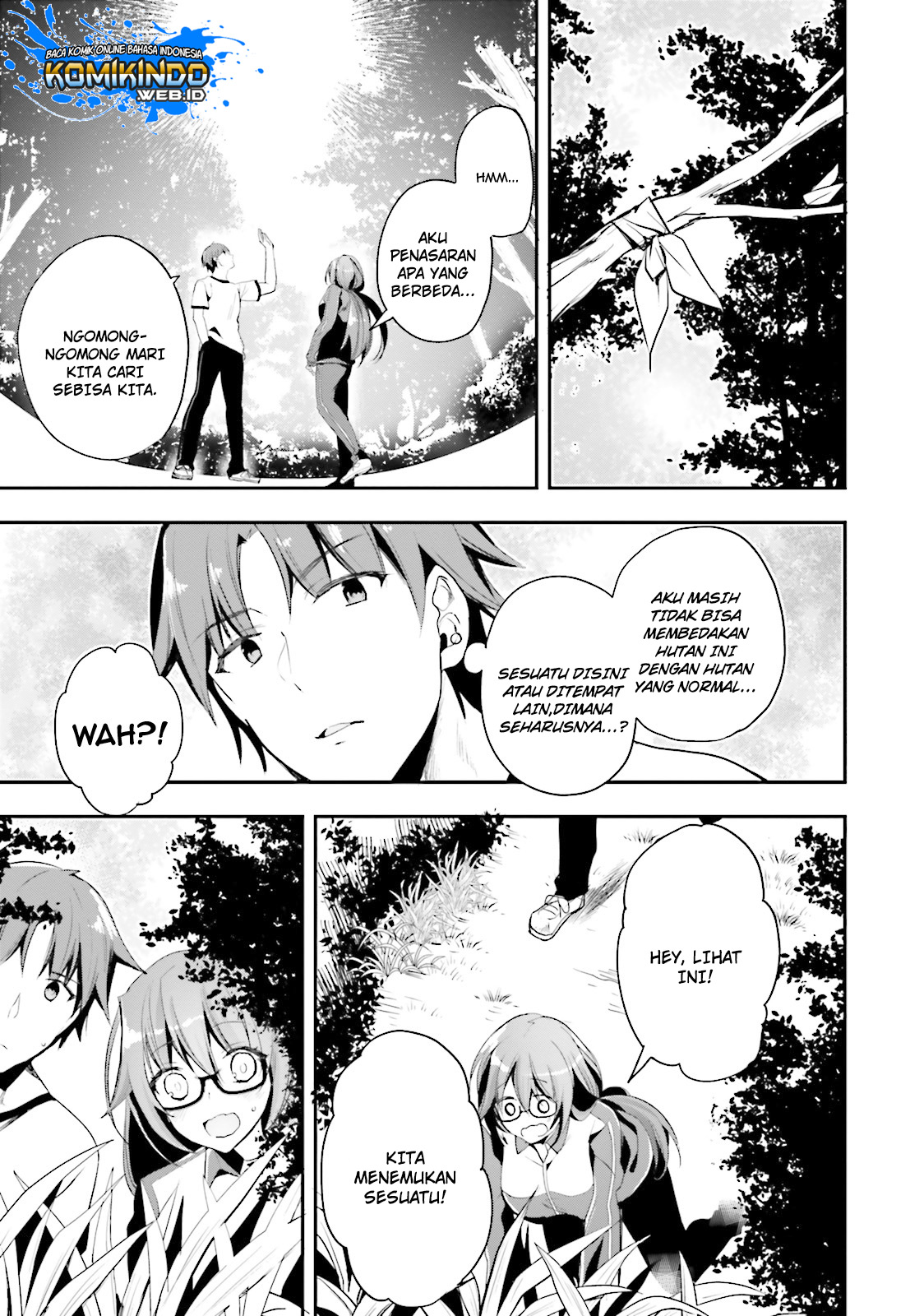 Youkoso Jitsuryoku Shijou Shugi no Kyoushitsu e Chapter 19 Gambar 40