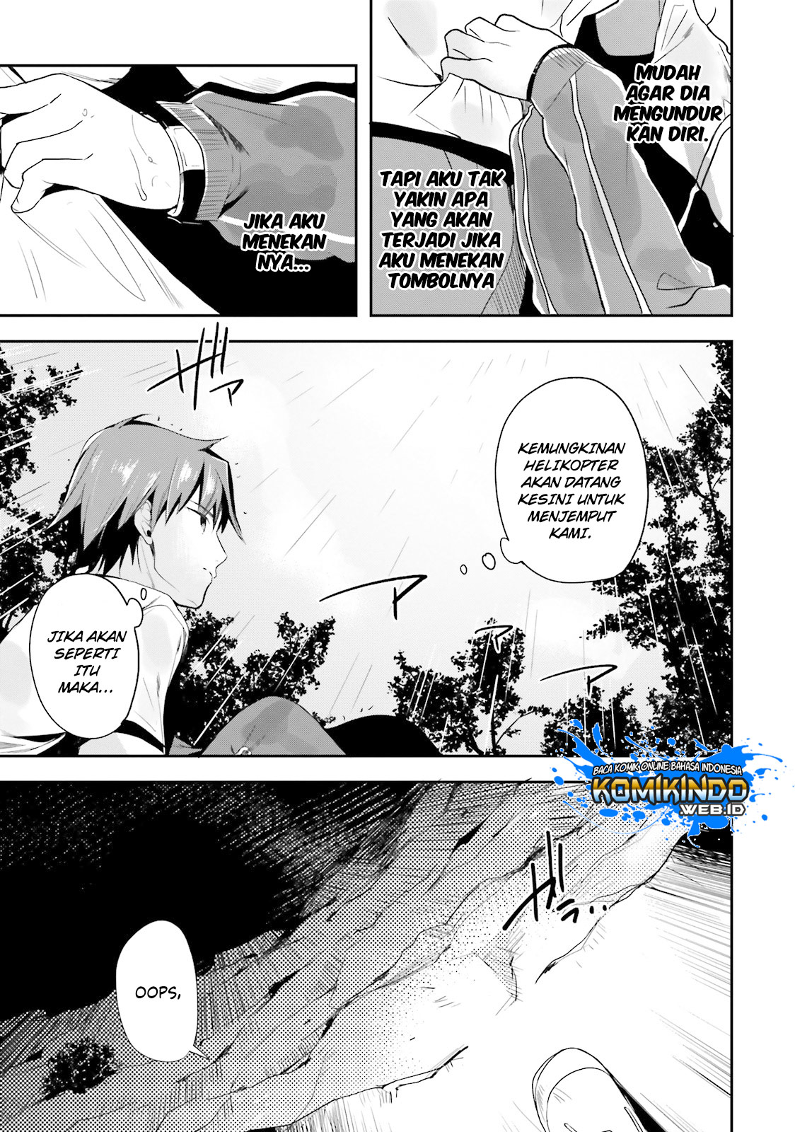 Youkoso Jitsuryoku Shijou Shugi no Kyoushitsu e Chapter 25 Gambar 16