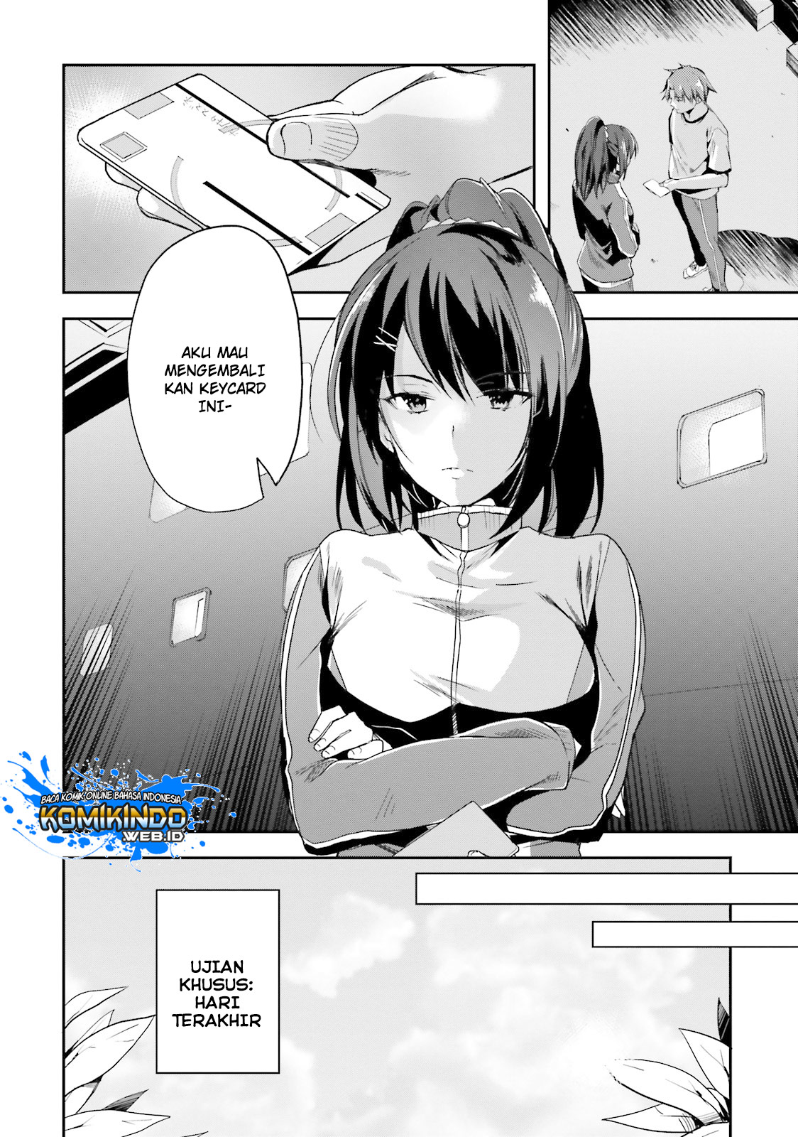 Youkoso Jitsuryoku Shijou Shugi no Kyoushitsu e Chapter 26 Gambar 19