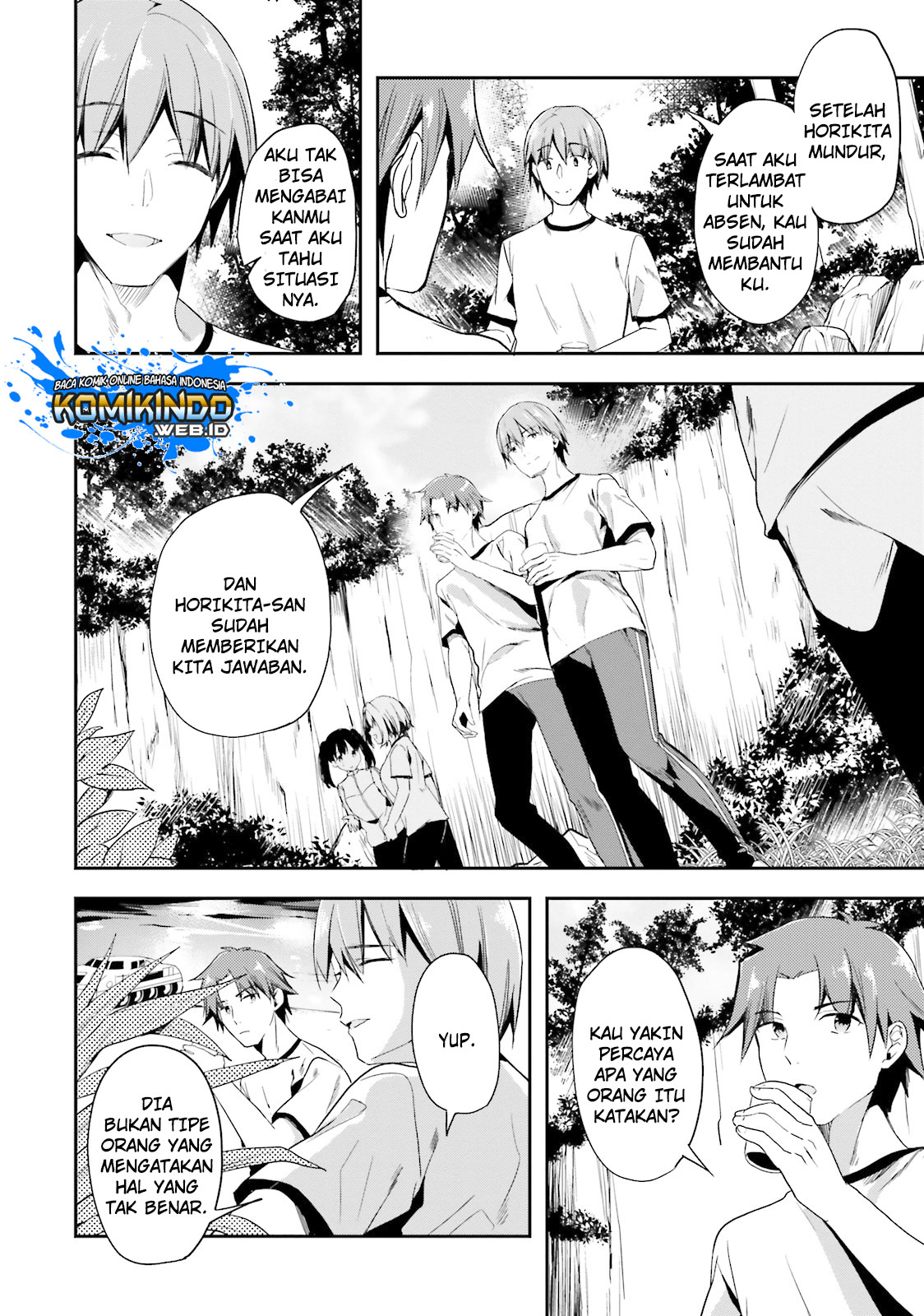 Youkoso Jitsuryoku Shijou Shugi no Kyoushitsu e Chapter 26 Gambar 21
