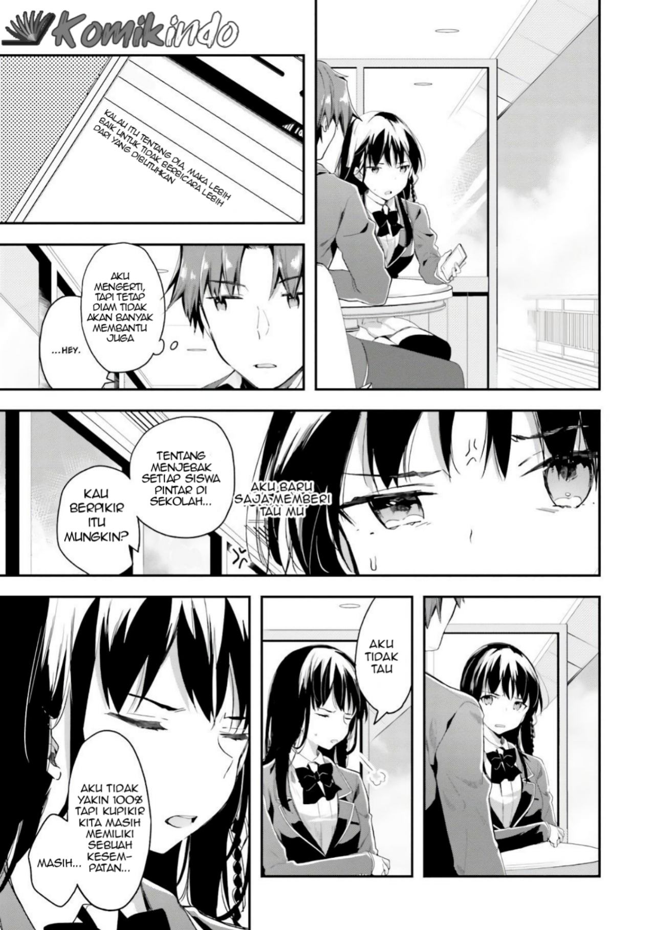 Youkoso Jitsuryoku Shijou Shugi no Kyoushitsu e Chapter 35 Gambar 6