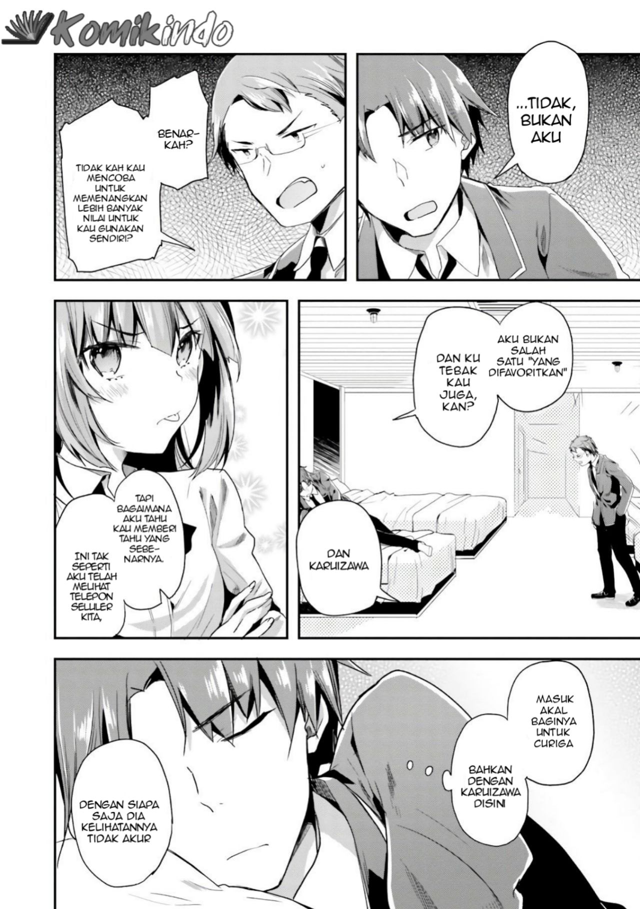 Youkoso Jitsuryoku Shijou Shugi no Kyoushitsu e Chapter 35 Gambar 10