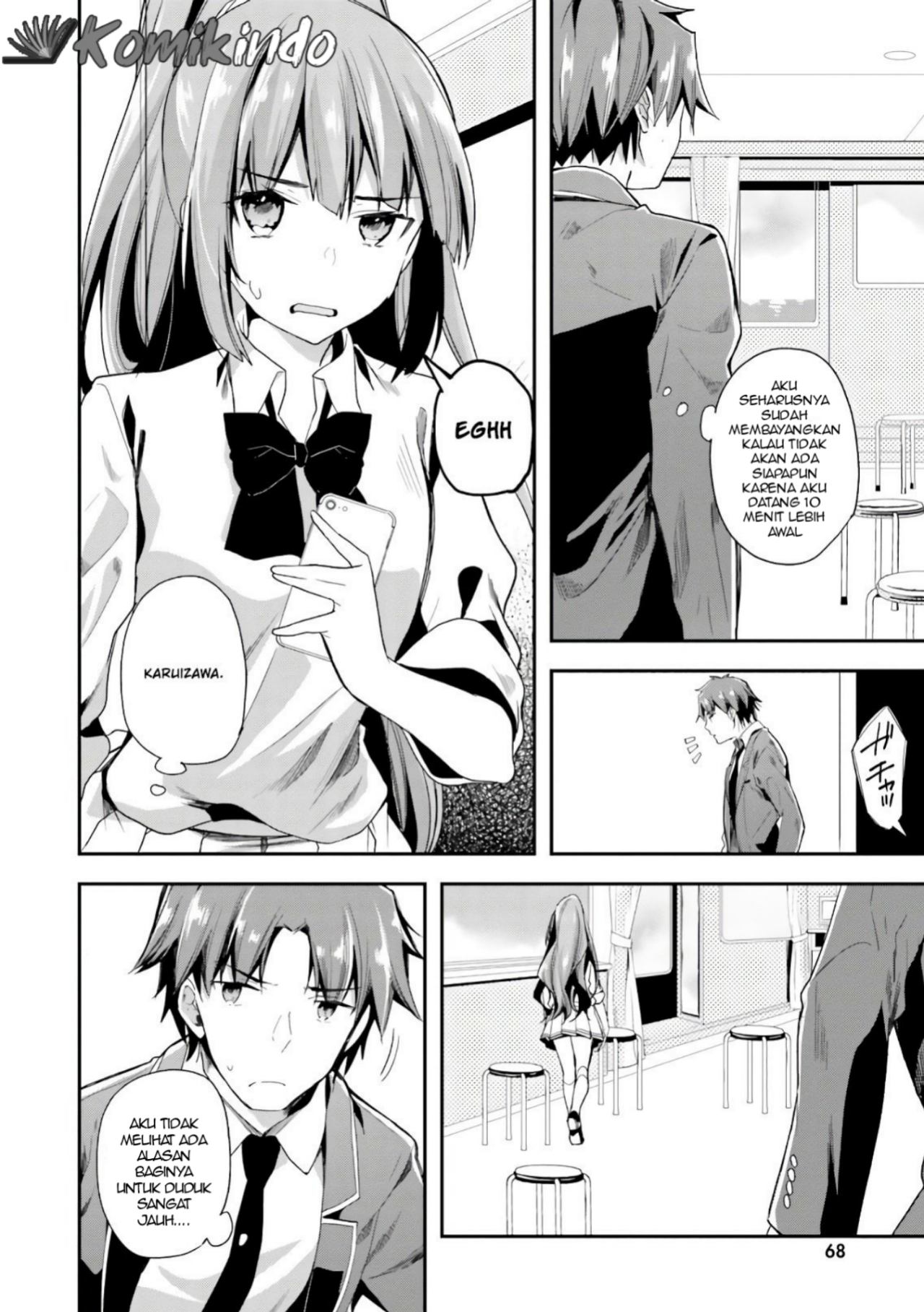 Youkoso Jitsuryoku Shijou Shugi no Kyoushitsu e Chapter 35 Gambar 12