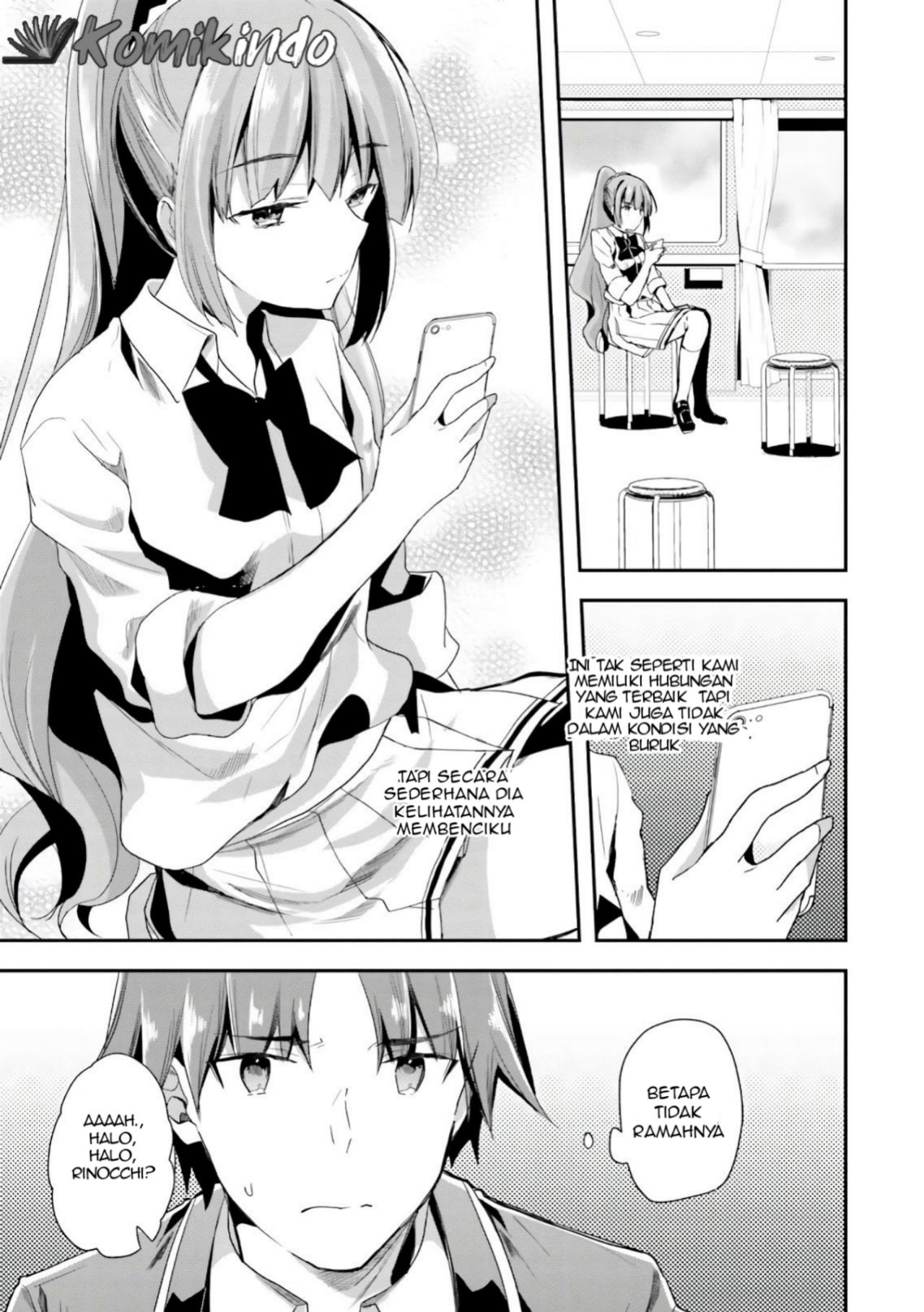 Youkoso Jitsuryoku Shijou Shugi no Kyoushitsu e Chapter 35 Gambar 13