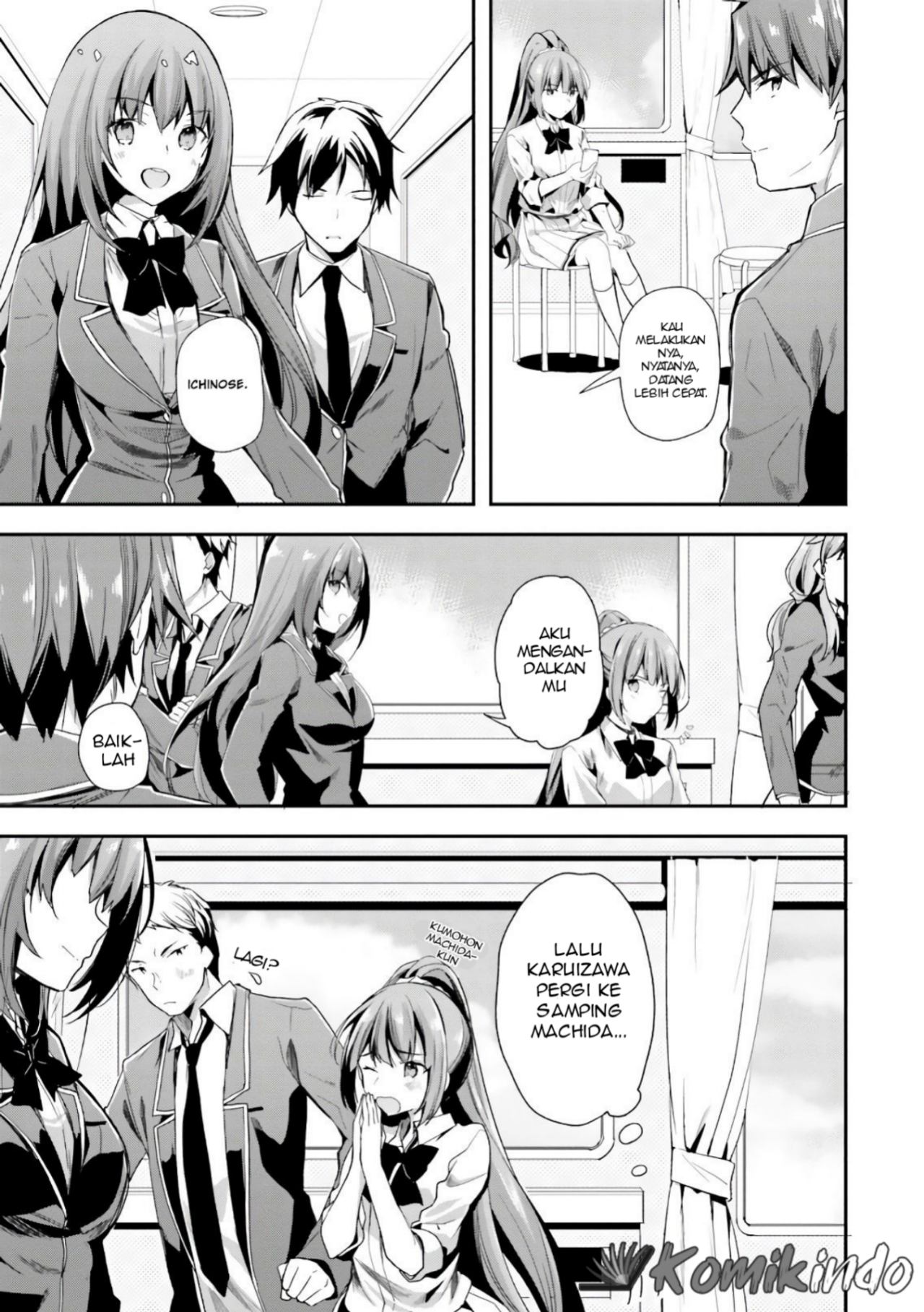 Youkoso Jitsuryoku Shijou Shugi no Kyoushitsu e Chapter 35 Gambar 17