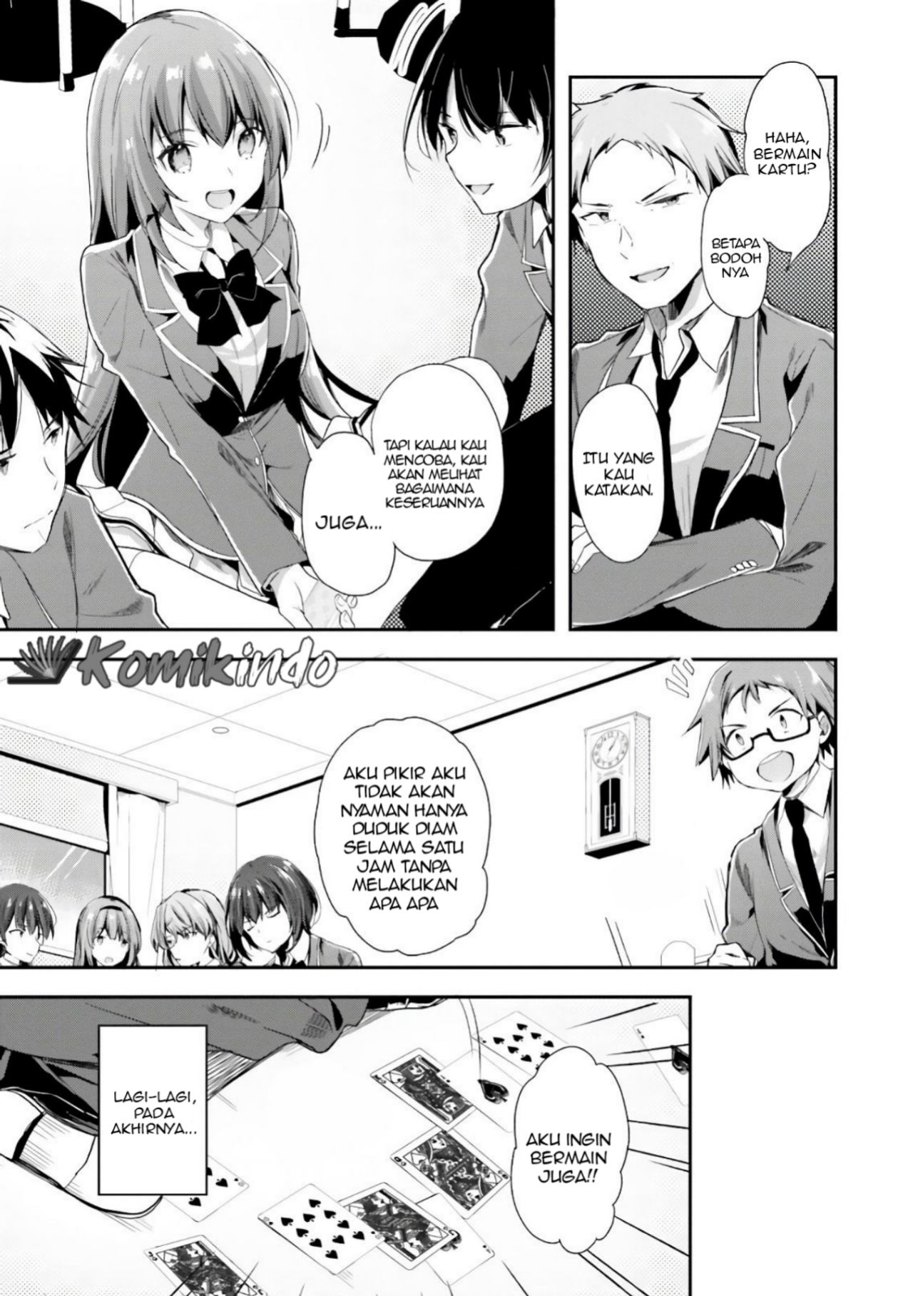 Youkoso Jitsuryoku Shijou Shugi no Kyoushitsu e Chapter 35 Gambar 19