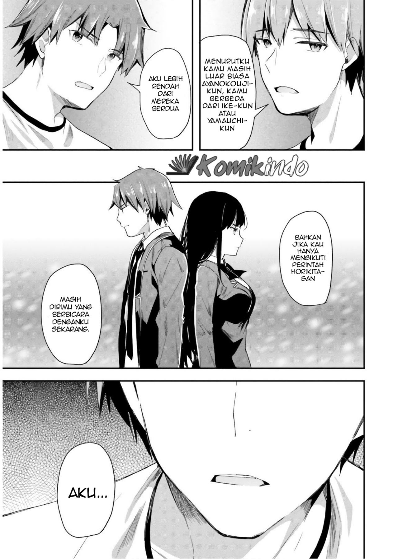 Youkoso Jitsuryoku Shijou Shugi no Kyoushitsu e Chapter 40 Gambar 15