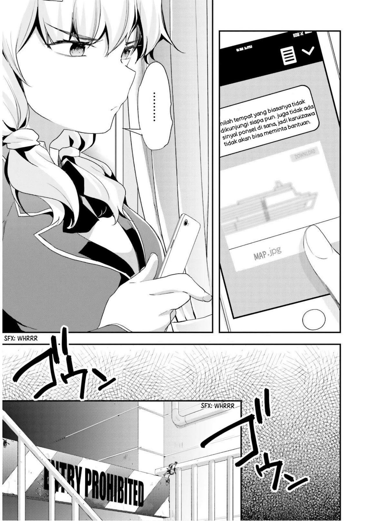Youkoso Jitsuryoku Shijou Shugi no Kyoushitsu e Chapter 43 Gambar 8