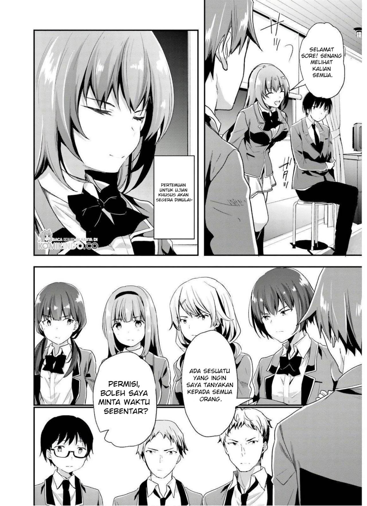 Youkoso Jitsuryoku Shijou Shugi no Kyoushitsu e Chapter 47 Gambar 11