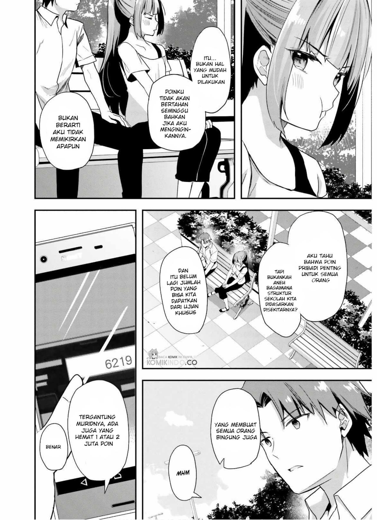 Youkoso Jitsuryoku Shijou Shugi no Kyoushitsu e Chapter 52 Gambar 7