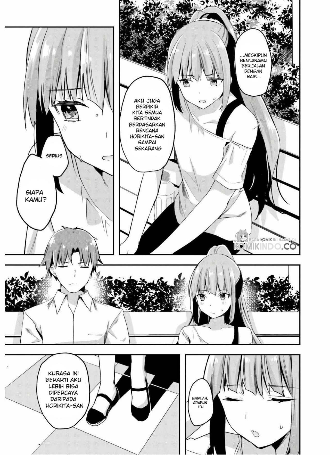 Youkoso Jitsuryoku Shijou Shugi no Kyoushitsu e Chapter 52 Gambar 24