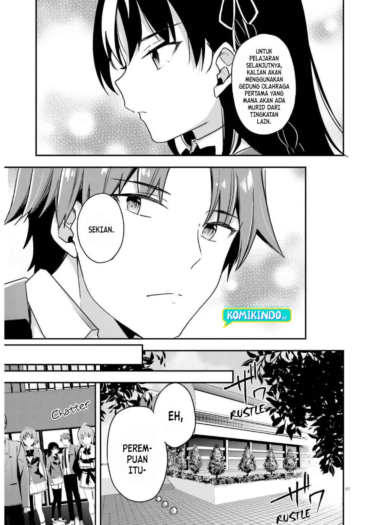 Youkoso Jitsuryoku Shijou Shugi no Kyoushitsu e Chapter 57 Gambar 8