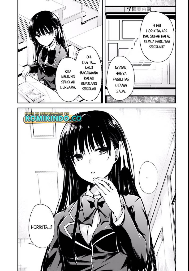 Youkoso Jitsuryoku Shijou Shugi no Kyoushitsu e Horikita Chapter 01 Gambar 11