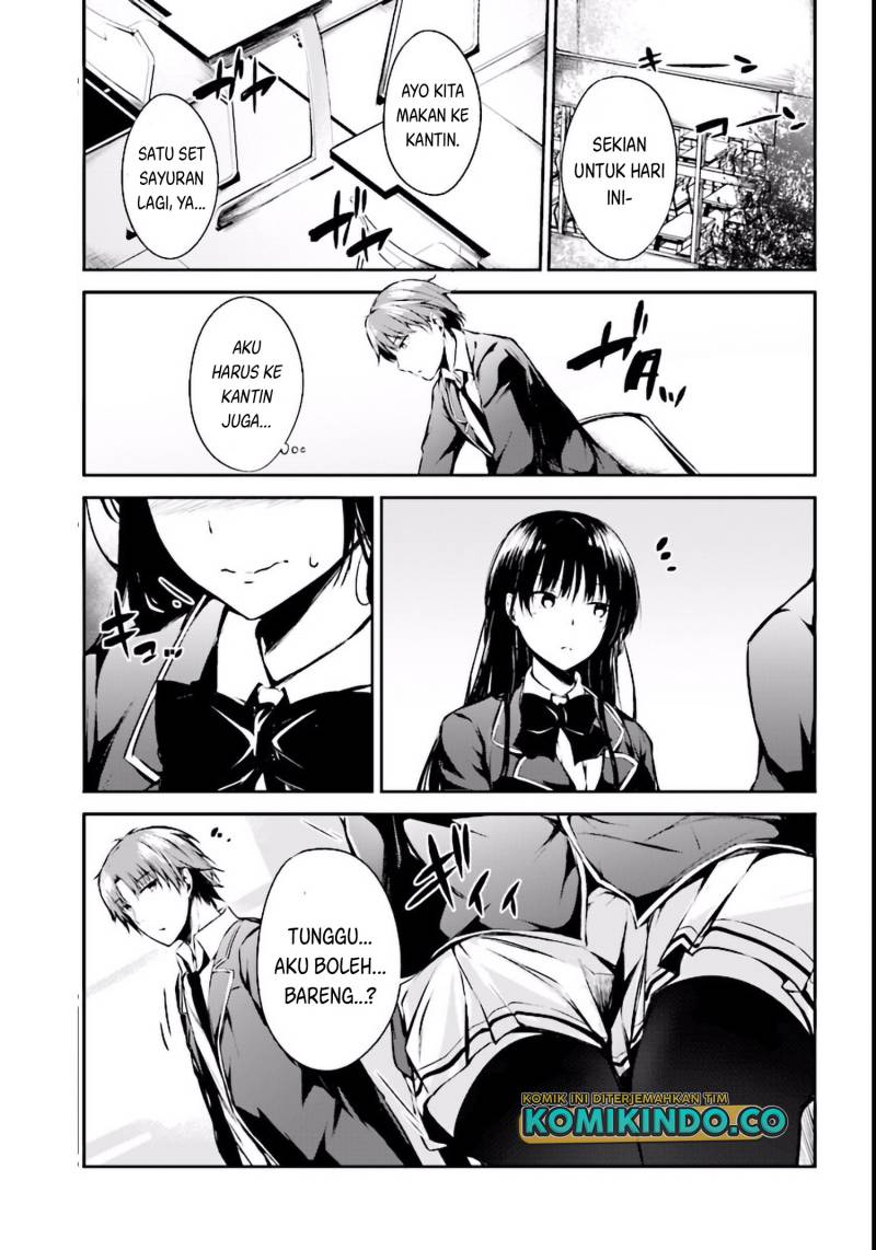Youkoso Jitsuryoku Shijou Shugi no Kyoushitsu e Horikita Chapter 02 Gambar 8