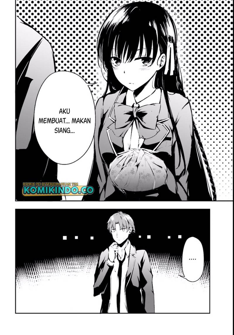 Youkoso Jitsuryoku Shijou Shugi no Kyoushitsu e Horikita Chapter 02 Gambar 11
