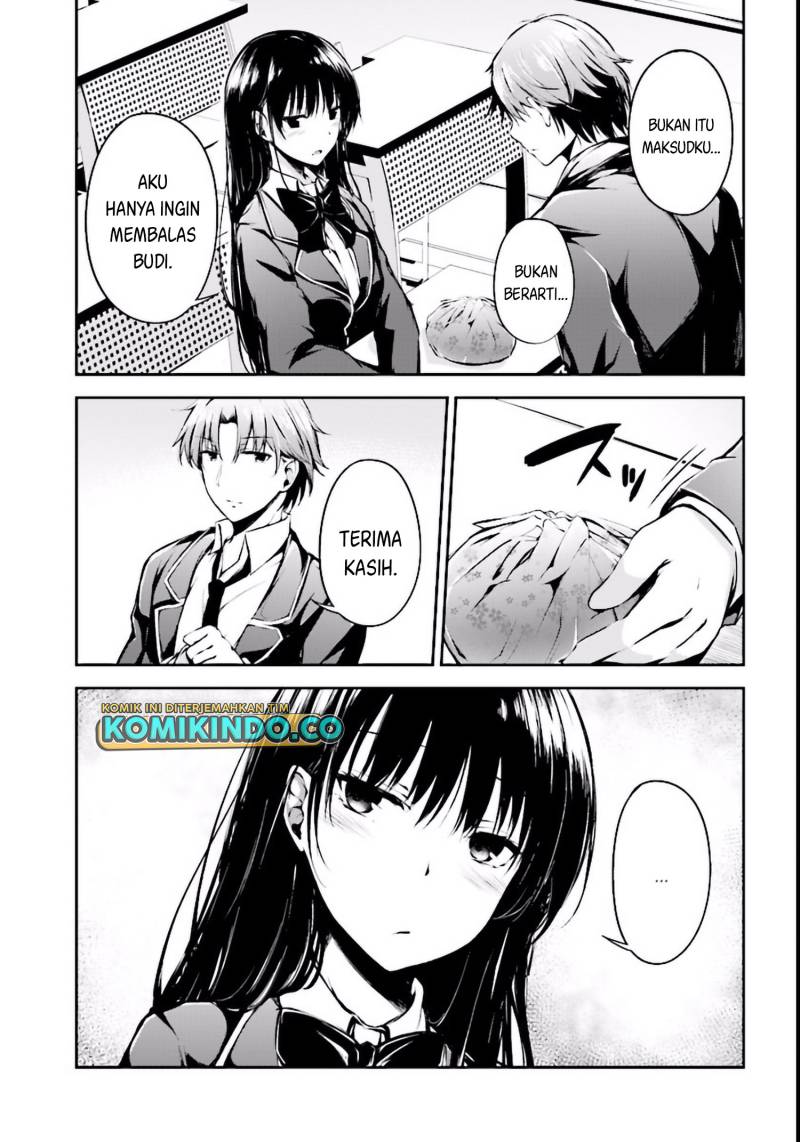 Youkoso Jitsuryoku Shijou Shugi no Kyoushitsu e Horikita Chapter 02 Gambar 14