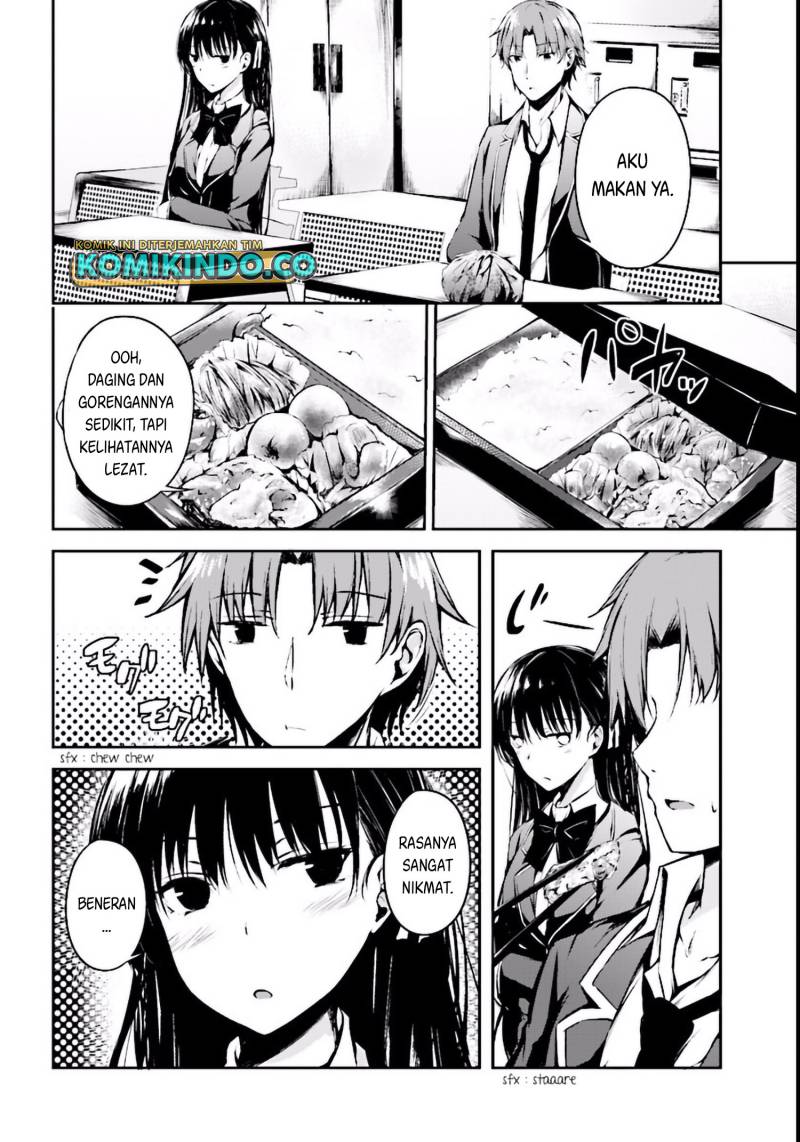 Youkoso Jitsuryoku Shijou Shugi no Kyoushitsu e Horikita Chapter 02 Gambar 15