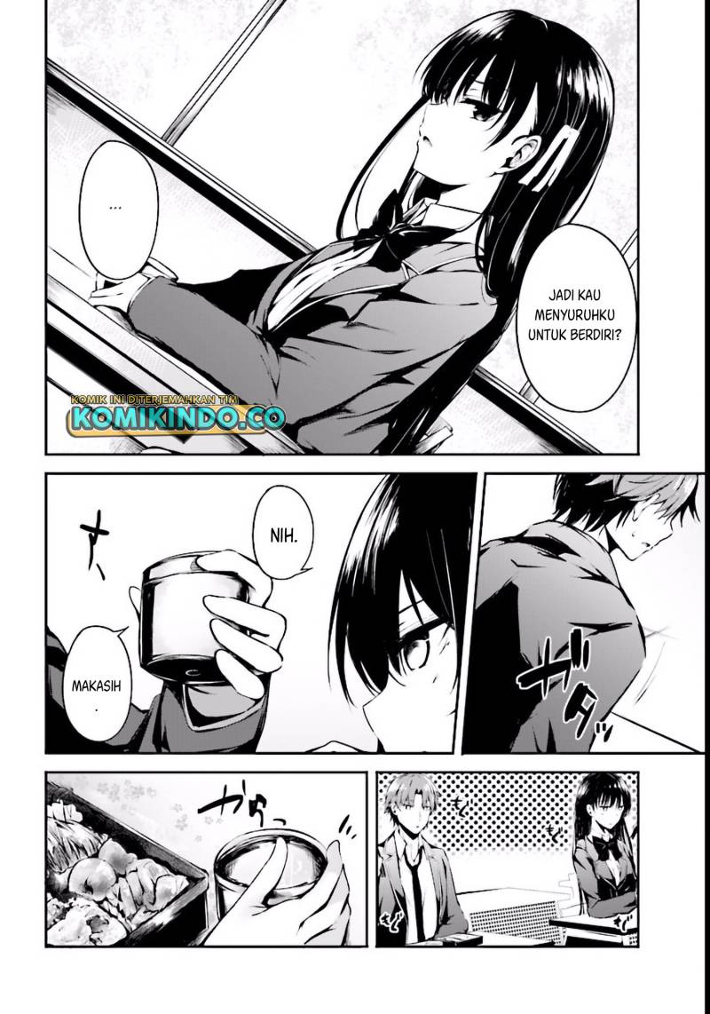 Youkoso Jitsuryoku Shijou Shugi no Kyoushitsu e Horikita Chapter 02 Gambar 17