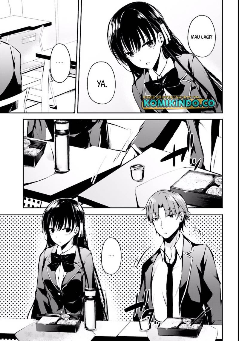 Youkoso Jitsuryoku Shijou Shugi no Kyoushitsu e Horikita Chapter 02 Gambar 18