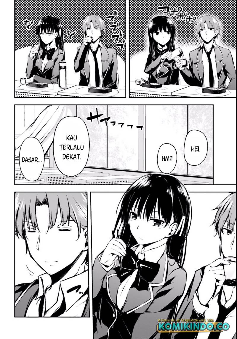 Youkoso Jitsuryoku Shijou Shugi no Kyoushitsu e Horikita Chapter 02 Gambar 19