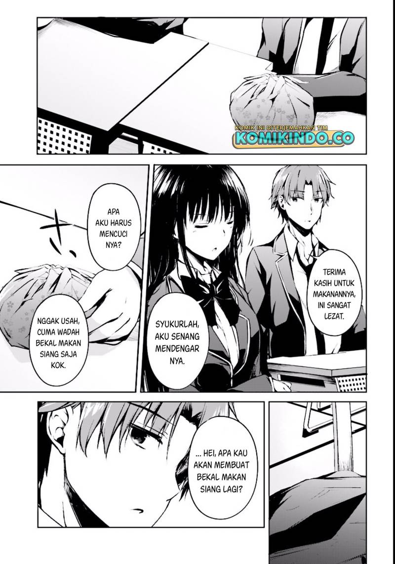 Youkoso Jitsuryoku Shijou Shugi no Kyoushitsu e Horikita Chapter 02 Gambar 20