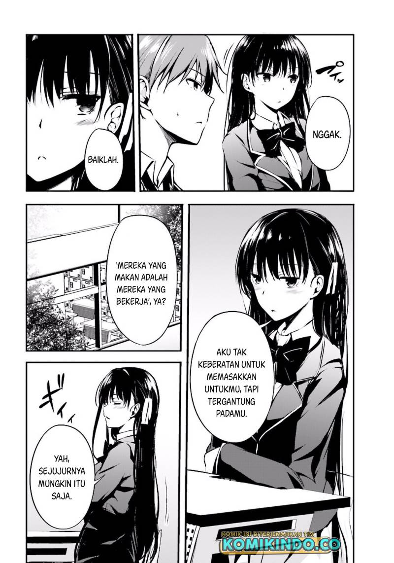 Youkoso Jitsuryoku Shijou Shugi no Kyoushitsu e Horikita Chapter 02 Gambar 21