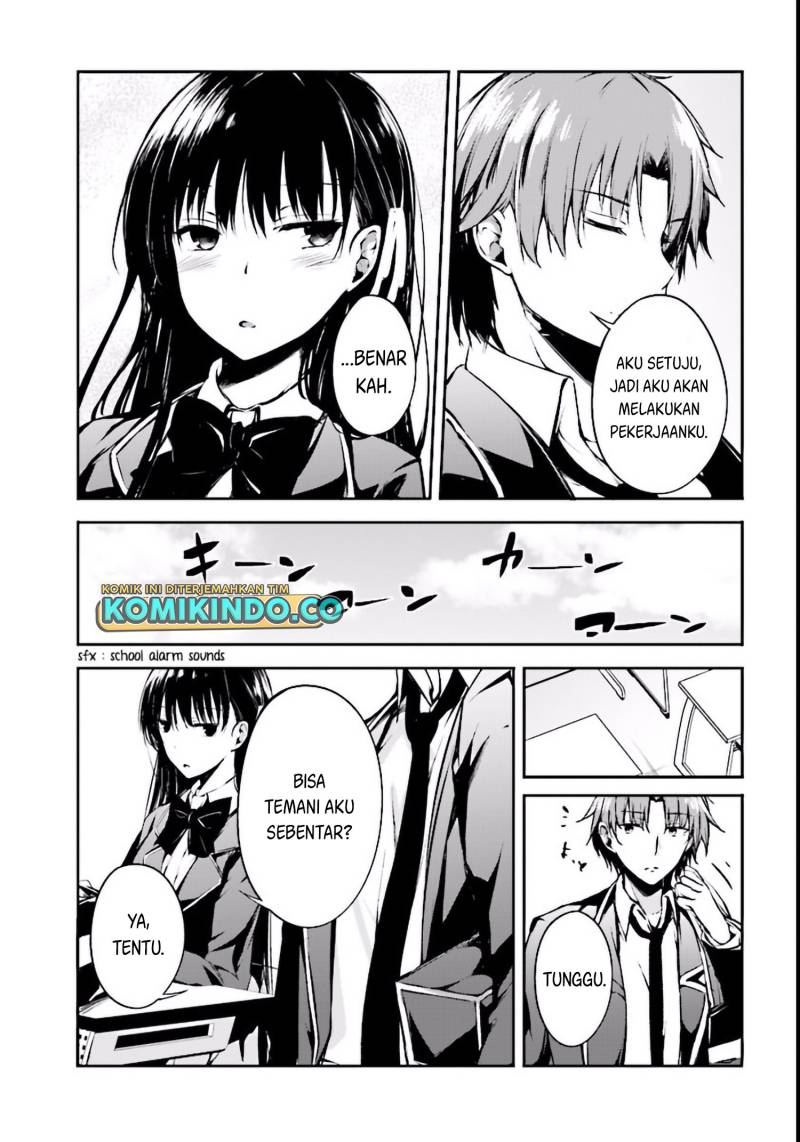 Youkoso Jitsuryoku Shijou Shugi no Kyoushitsu e Horikita Chapter 02 Gambar 22