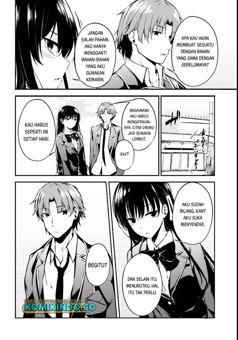 Youkoso Jitsuryoku Shijou Shugi no Kyoushitsu e Horikita Chapter 02 Gambar 25