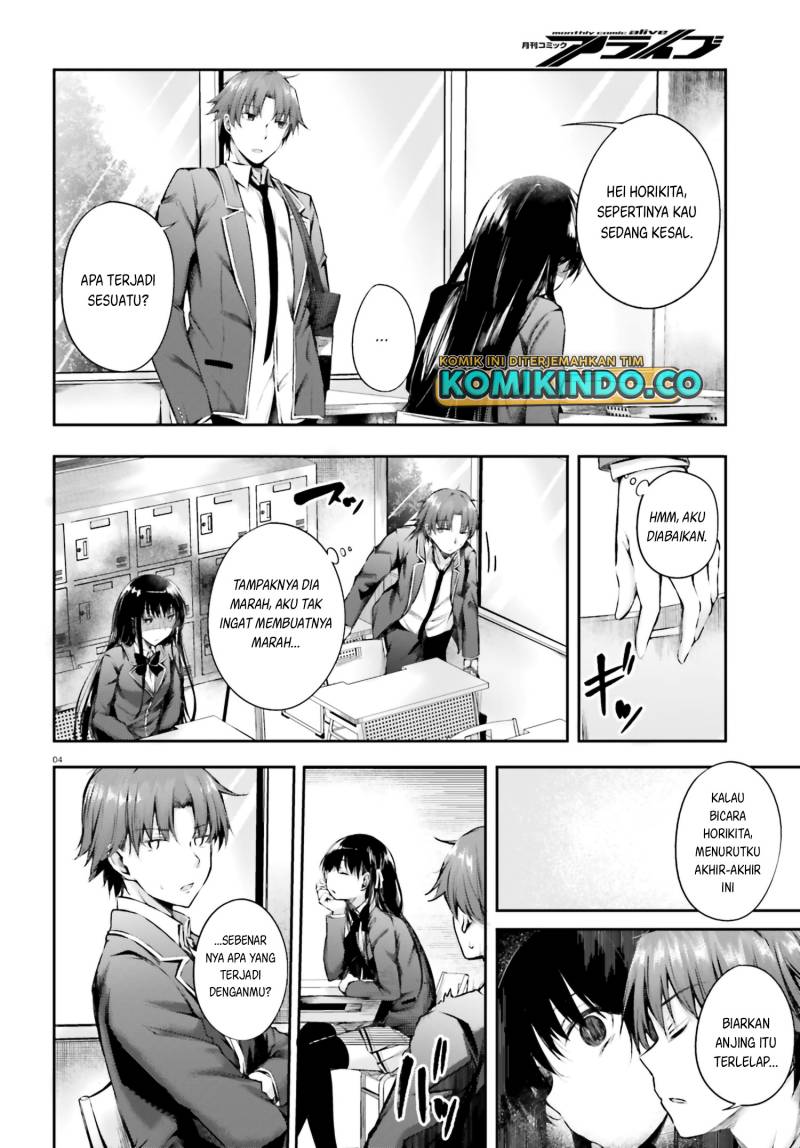 Youkoso Jitsuryoku Shijou Shugi no Kyoushitsu e Horikita Chapter 05 Gambar 5