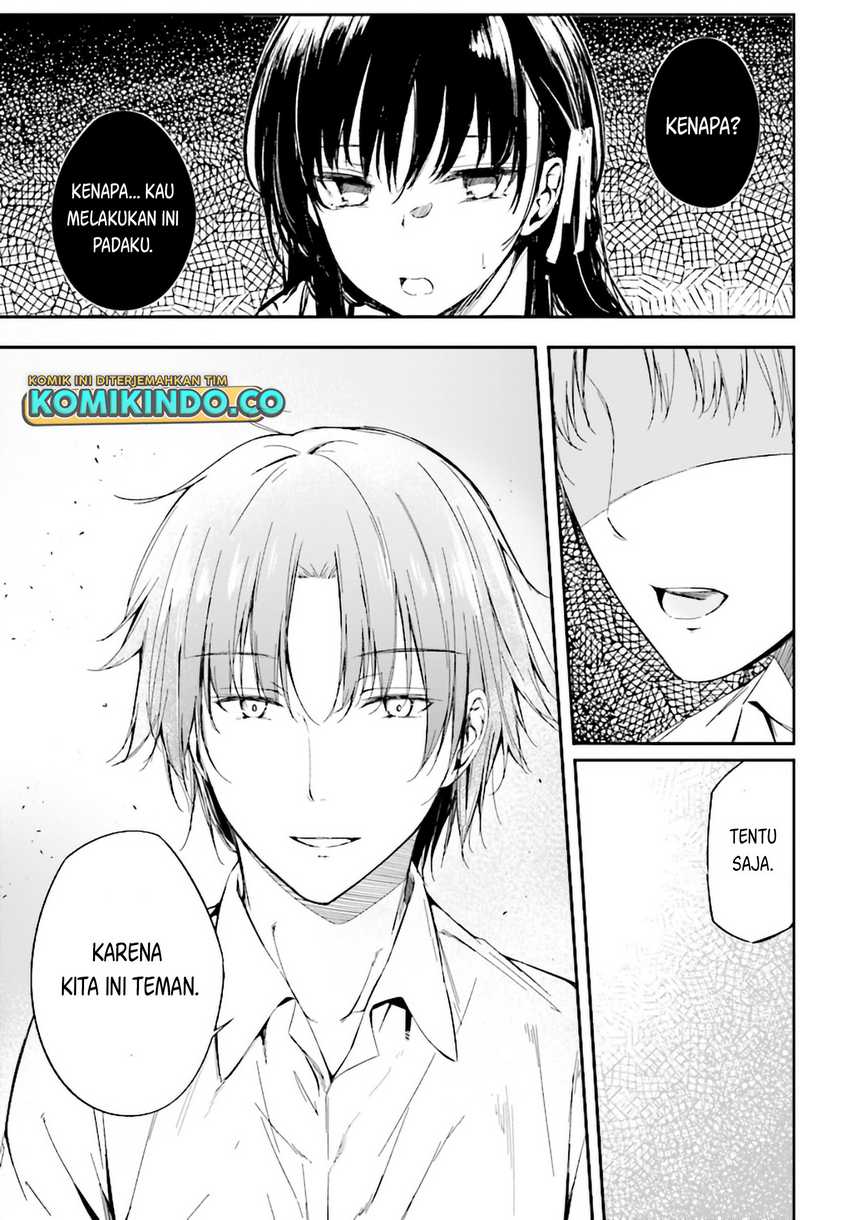 Youkoso Jitsuryoku Shijou Shugi no Kyoushitsu e Horikita Chapter 09 Gambar 8