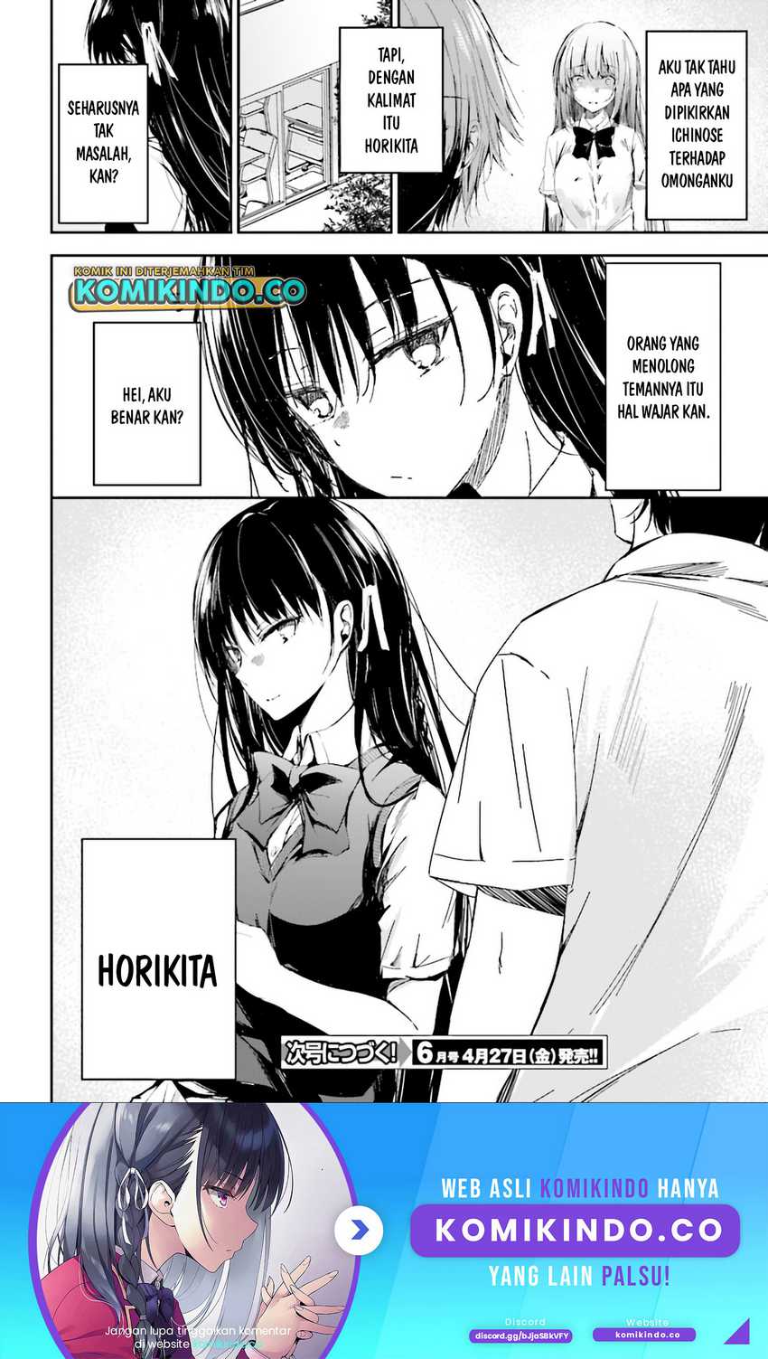 Youkoso Jitsuryoku Shijou Shugi no Kyoushitsu e Horikita Chapter 09 Gambar 27