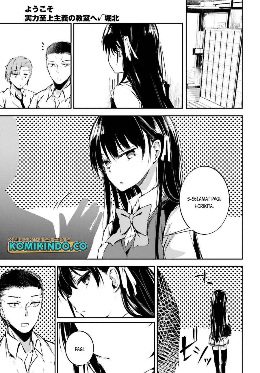 Youkoso Jitsuryoku Shijou Shugi no Kyoushitsu e Horikita Chapter 10 Gambar 4