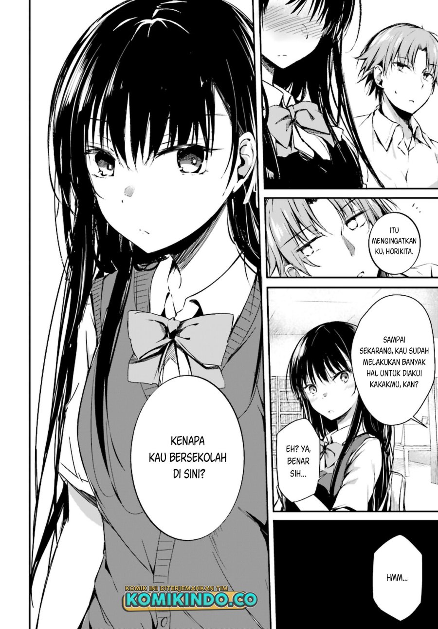 Youkoso Jitsuryoku Shijou Shugi no Kyoushitsu e Horikita Chapter 10 Gambar 9